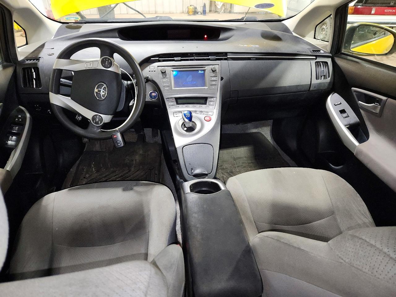 2012 Toyota Prius Two Yellow vin: JTDKN3DU7C5525427