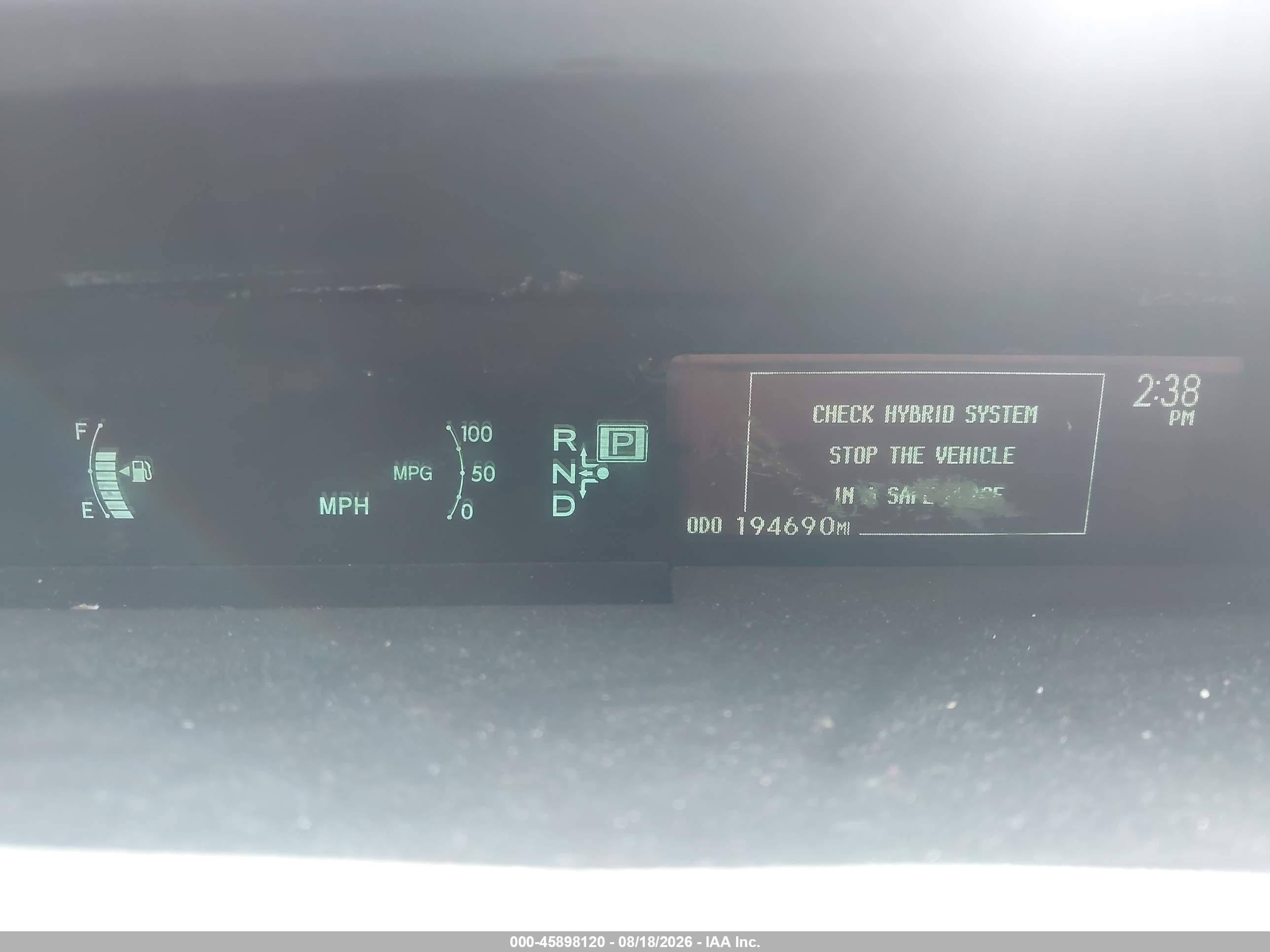 2013 Toyota Prius Three Red vin: JTDKN3DU7D0342706