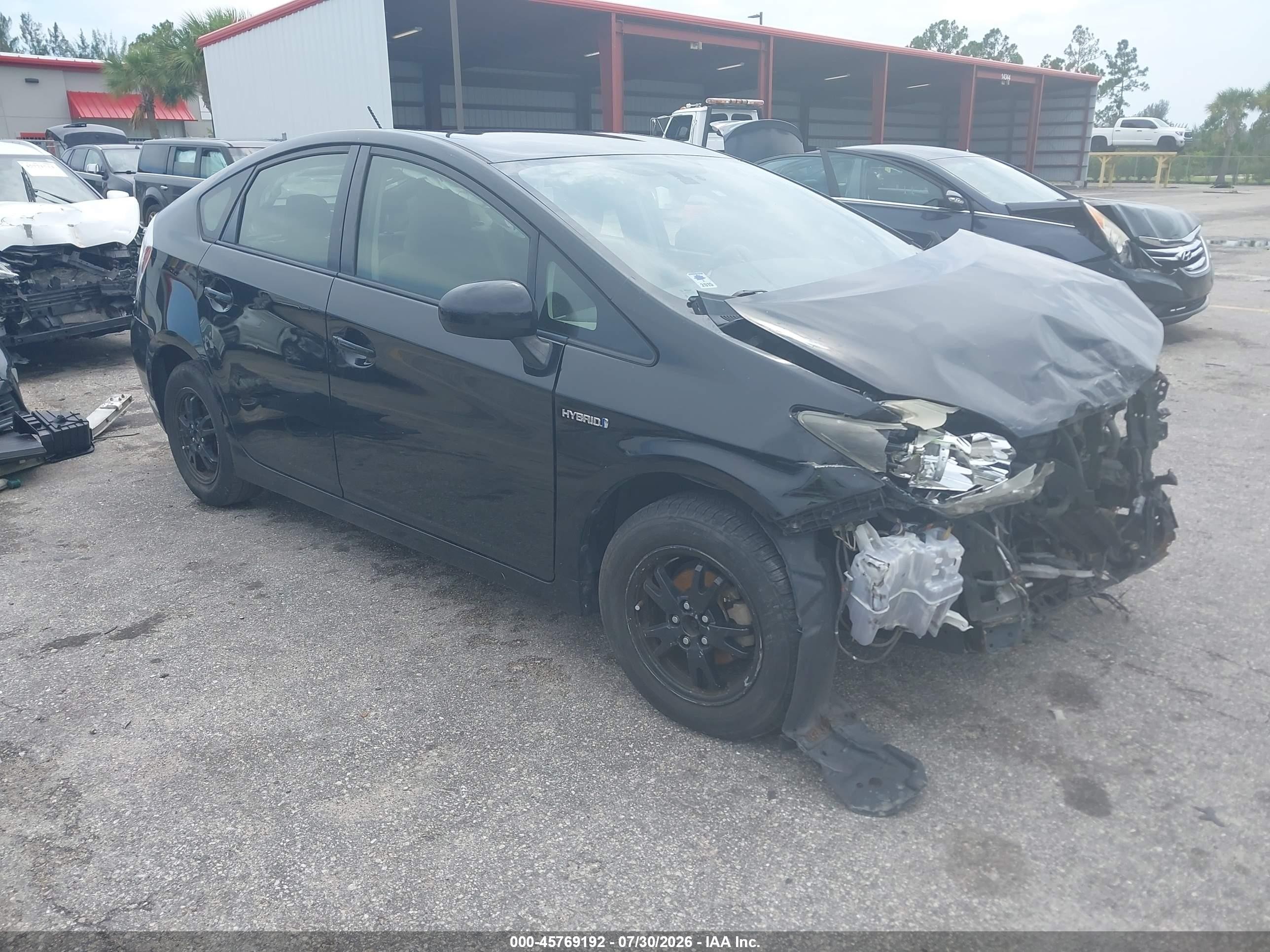 2013 Toyota Prius Two Black vin: JTDKN3DU7D0346366