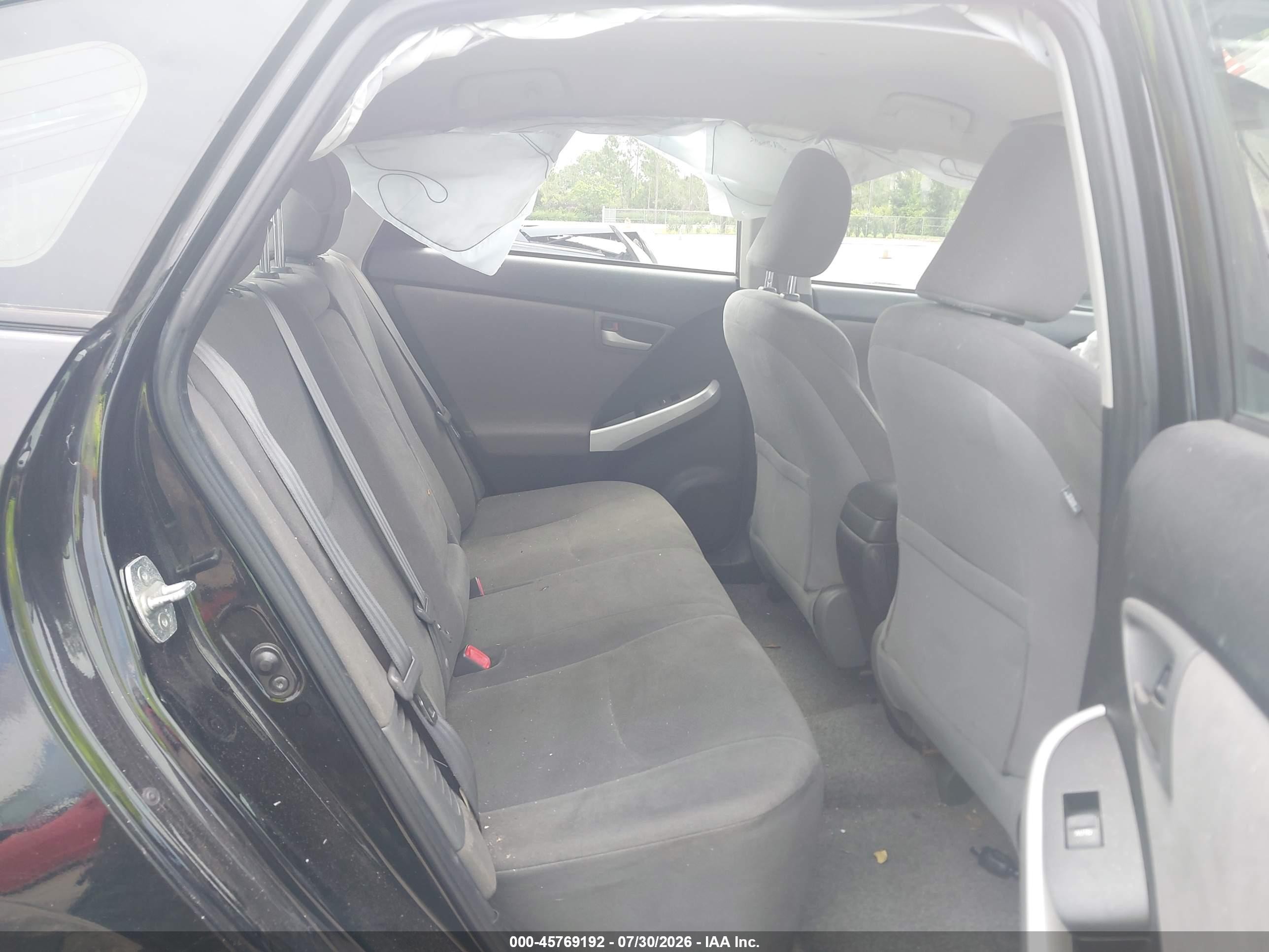 2013 Toyota Prius Two Черный vin: JTDKN3DU7D0346366