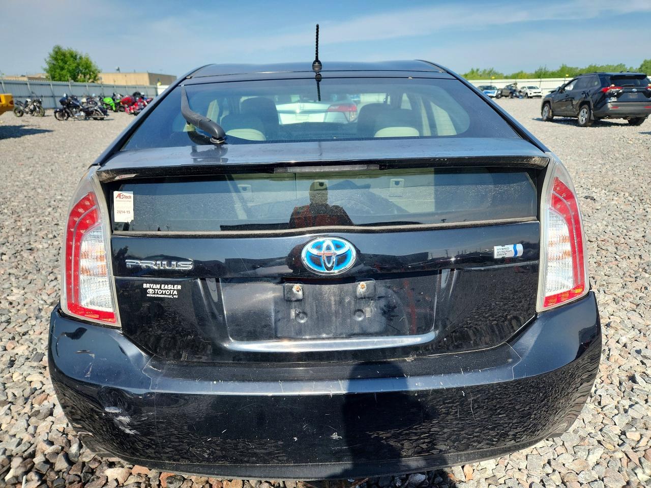 2013 Toyota Prius Two Черный vin: JTDKN3DU7D0355097