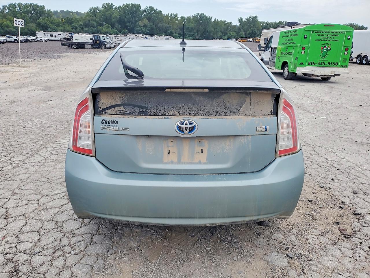 2013 Toyota Prius Three Blue vin: JTDKN3DU7D1632874