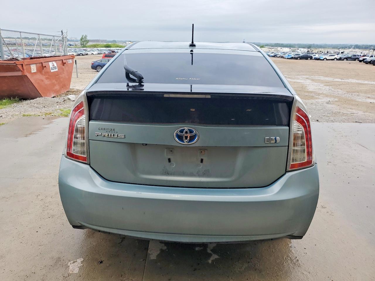 2013 Toyota Prius Three Blue vin: JTDKN3DU7D1645267