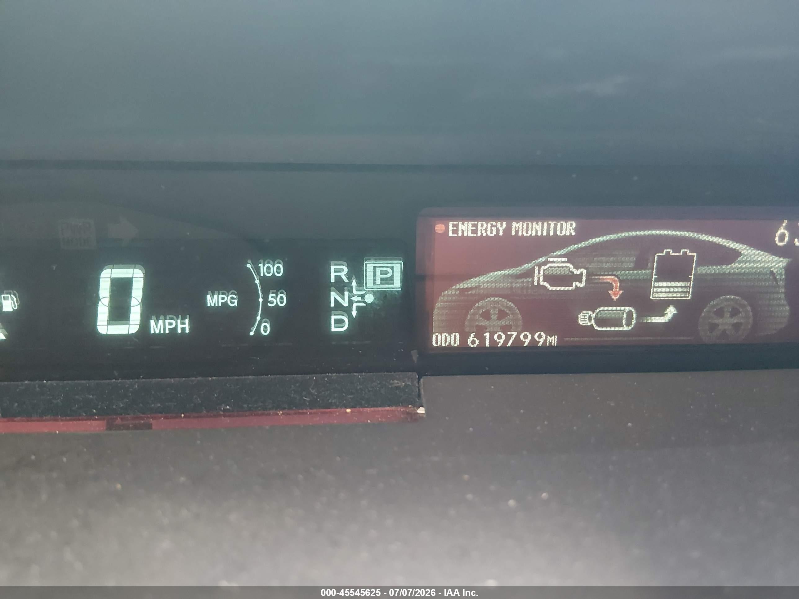 2013 Toyota Prius Two Желто-коричневый vin: JTDKN3DU7D1645446