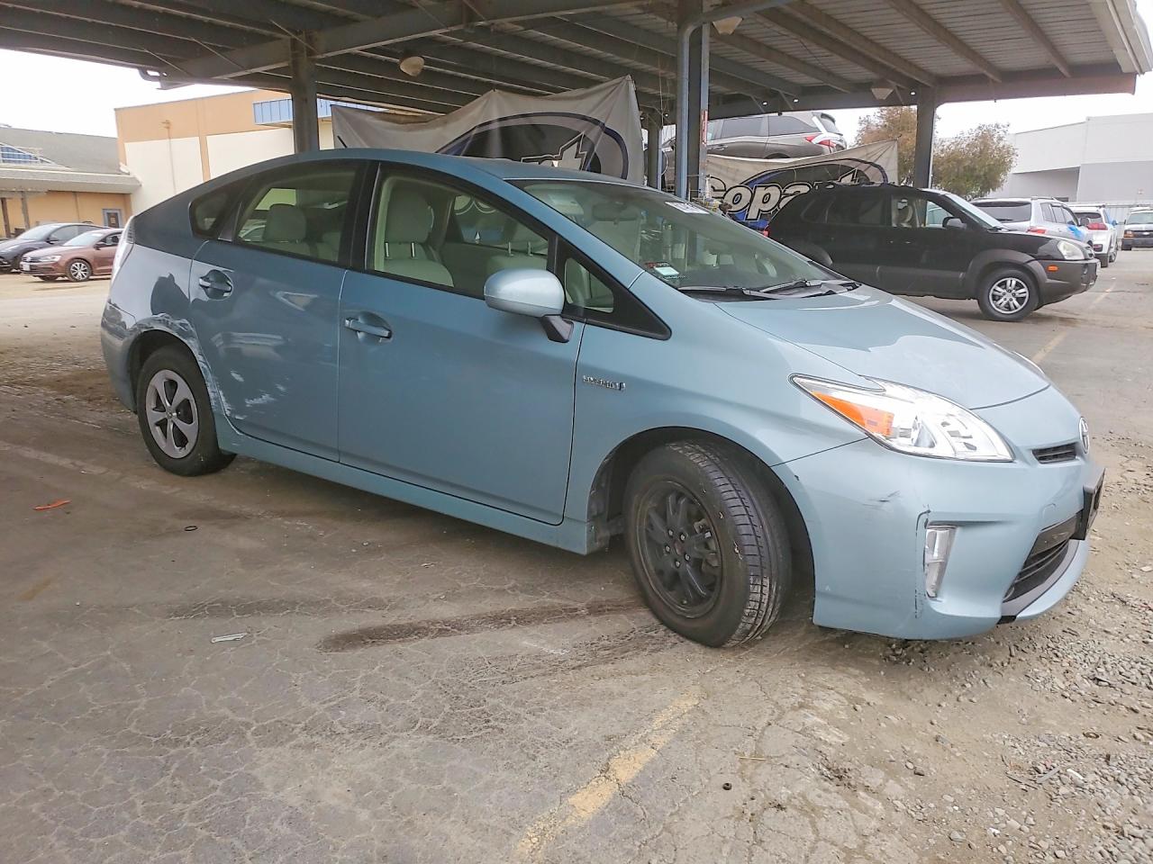 2013 Toyota Prius Two Gray vin: JTDKN3DU7D1647343