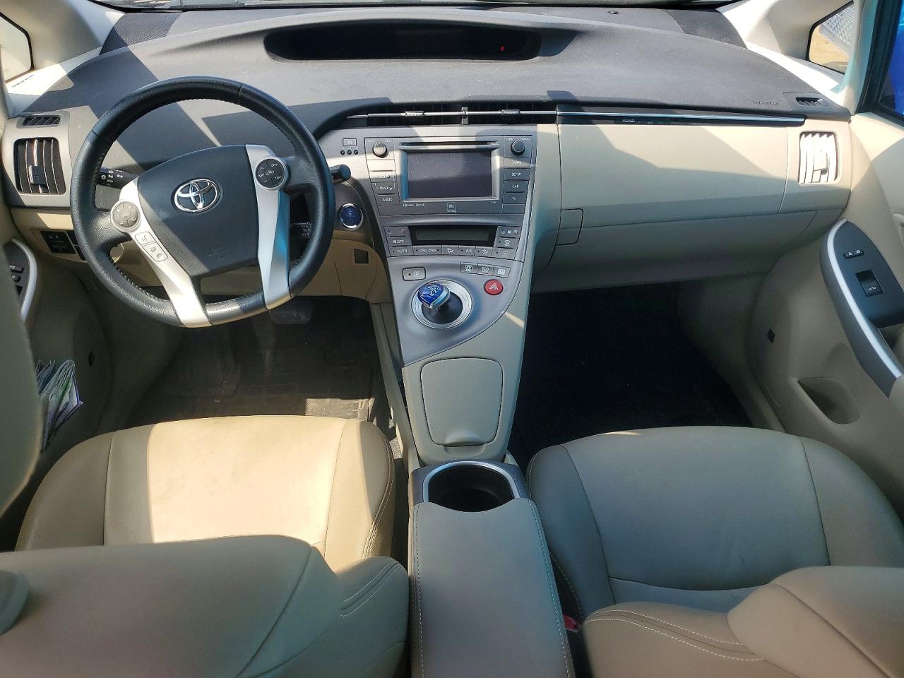 2013 Toyota Prius Four Blue vin: JTDKN3DU7D1700638