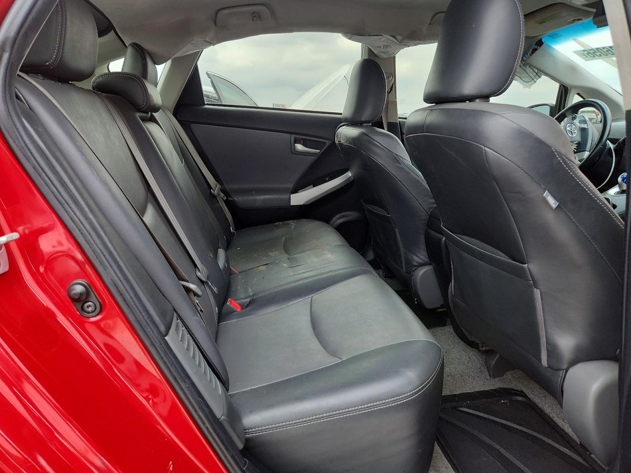 2013 Toyota Prius Four Red vin: JTDKN3DU7D1706746