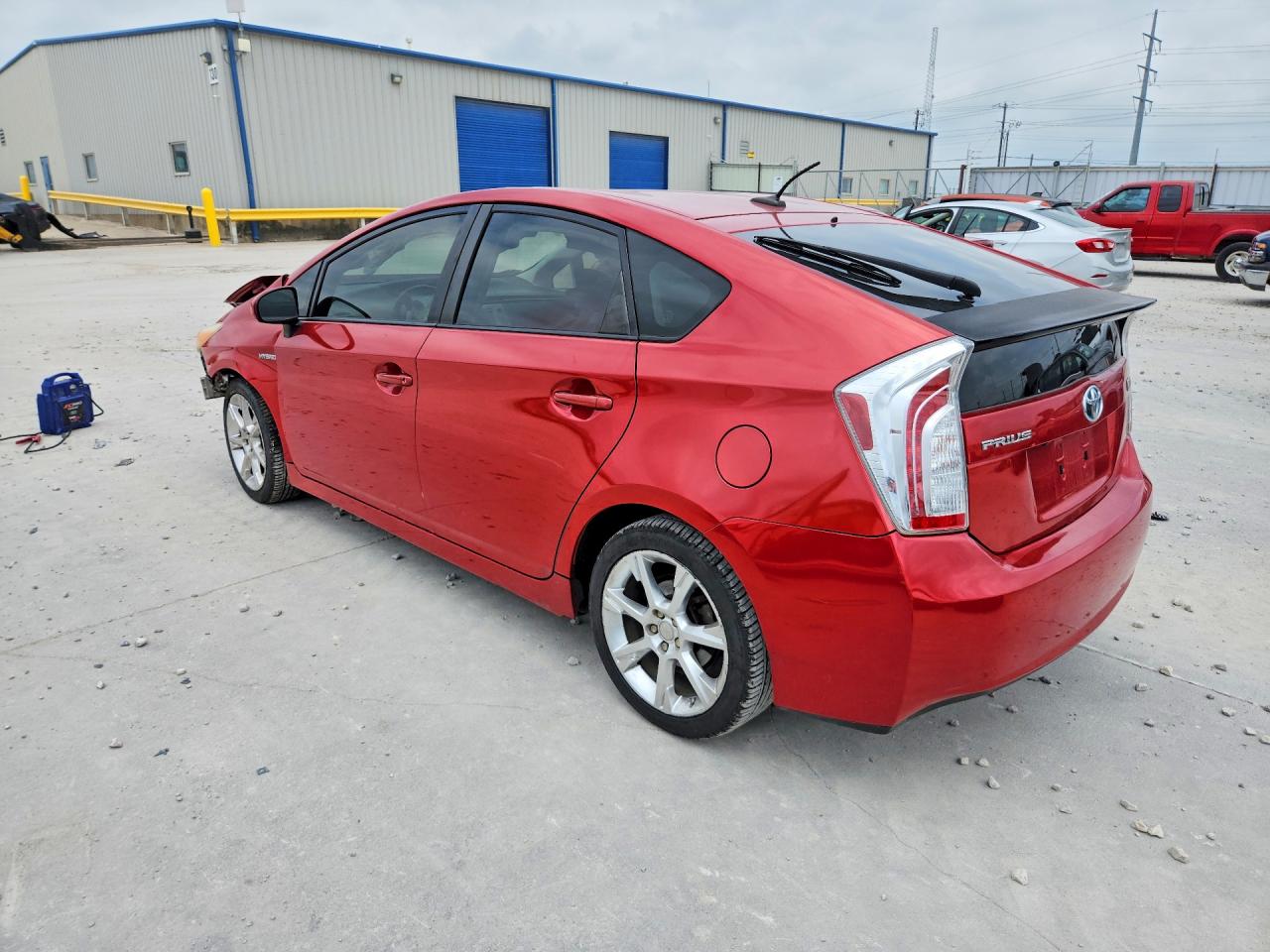 2013 Toyota Prius Four Red vin: JTDKN3DU7D1706746