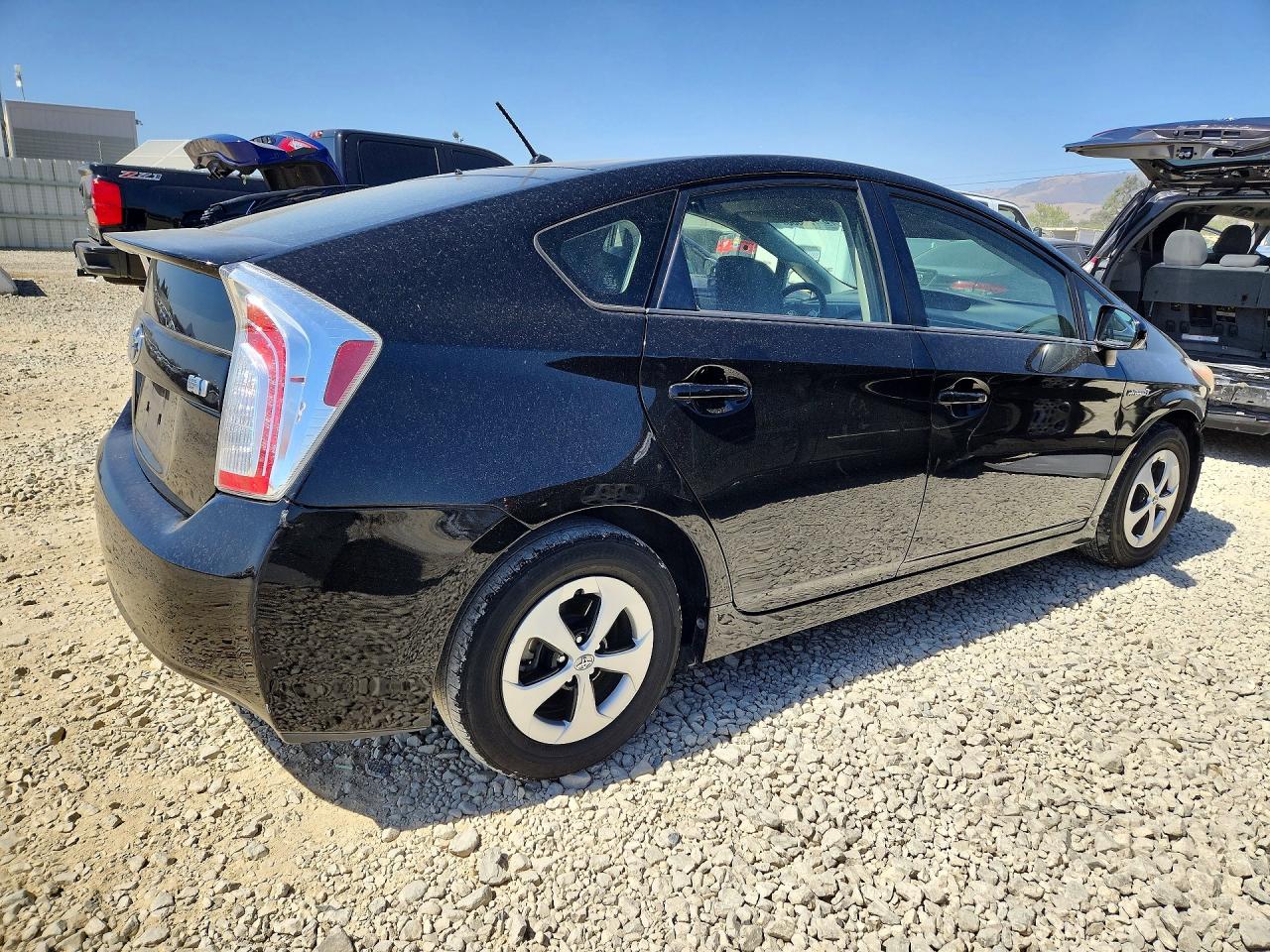 2013 Toyota Prius Black vin: JTDKN3DU7D5548515