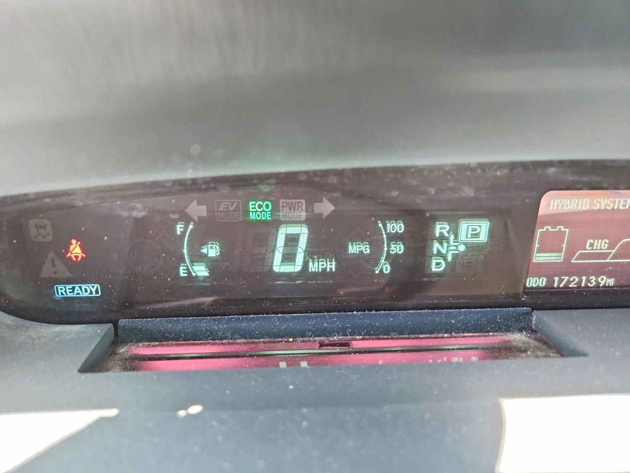 2013 Toyota Prius Black vin: JTDKN3DU7D5548515