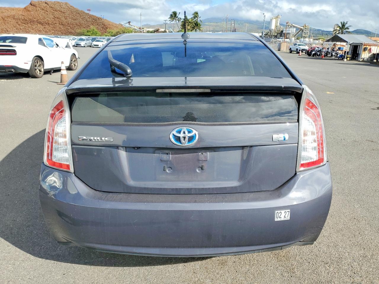 2013 Toyota Prius Gray vin: JTDKN3DU7D5564696