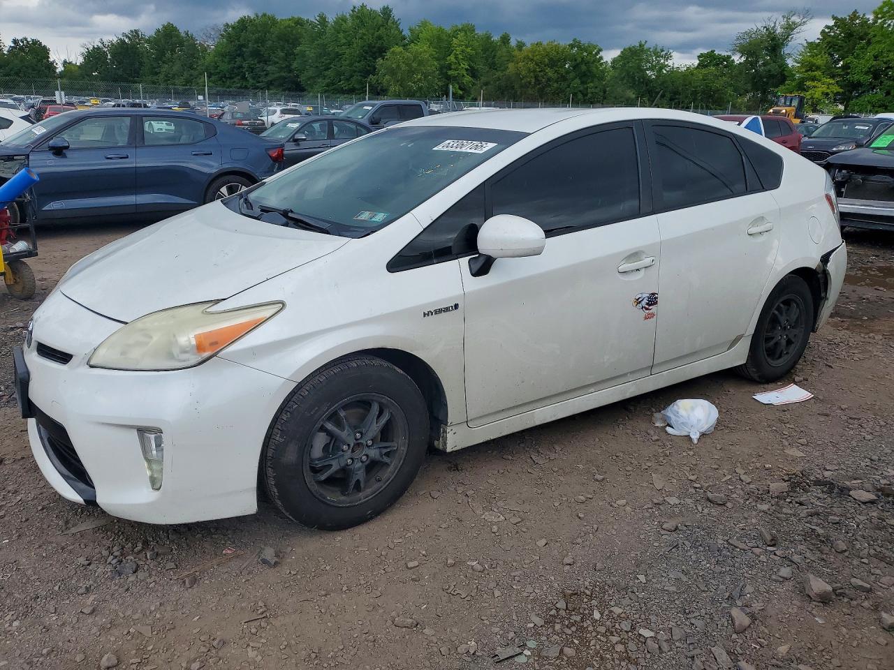 2013 Toyota Prius Persona Series Se Белый vin: JTDKN3DU7D5587914