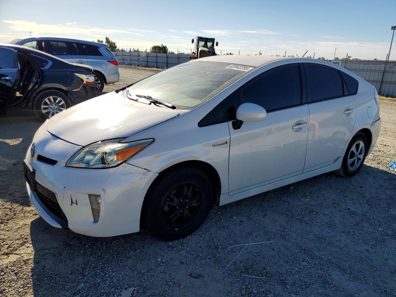 2013 Toyota Prius Three White vin: JTDKN3DU7D5590635