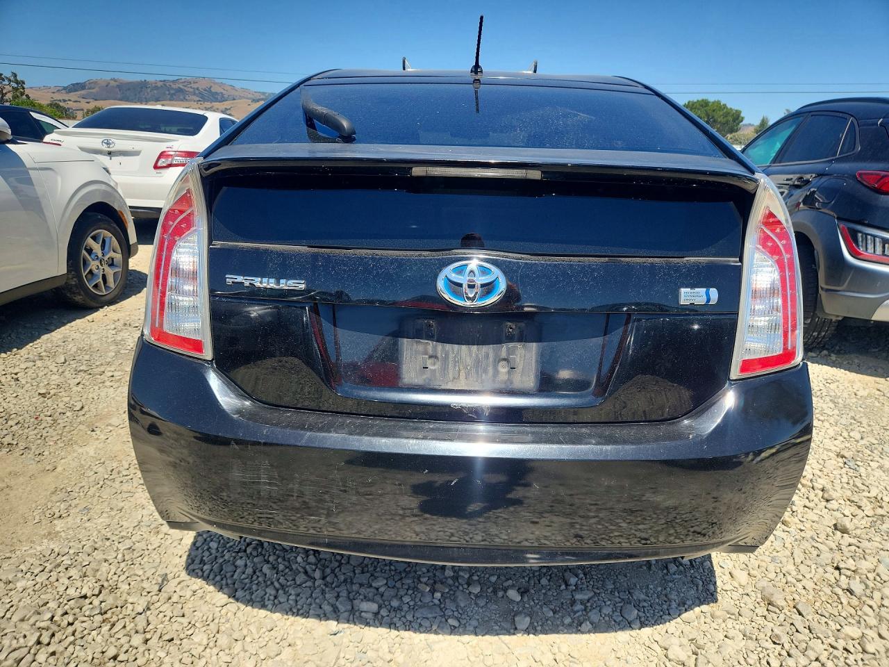 2013 Toyota Prius Two Black vin: JTDKN3DU7D5635489