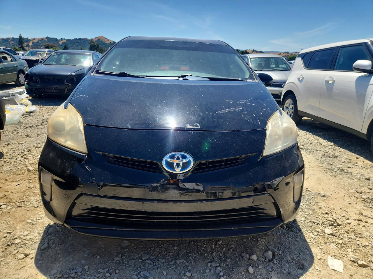2013 Toyota Prius Two Black vin: JTDKN3DU7D5635489