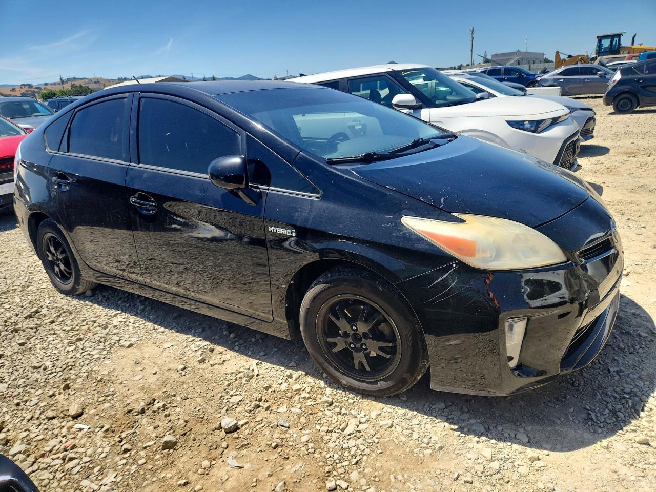 2013 Toyota Prius Two Black vin: JTDKN3DU7D5635489