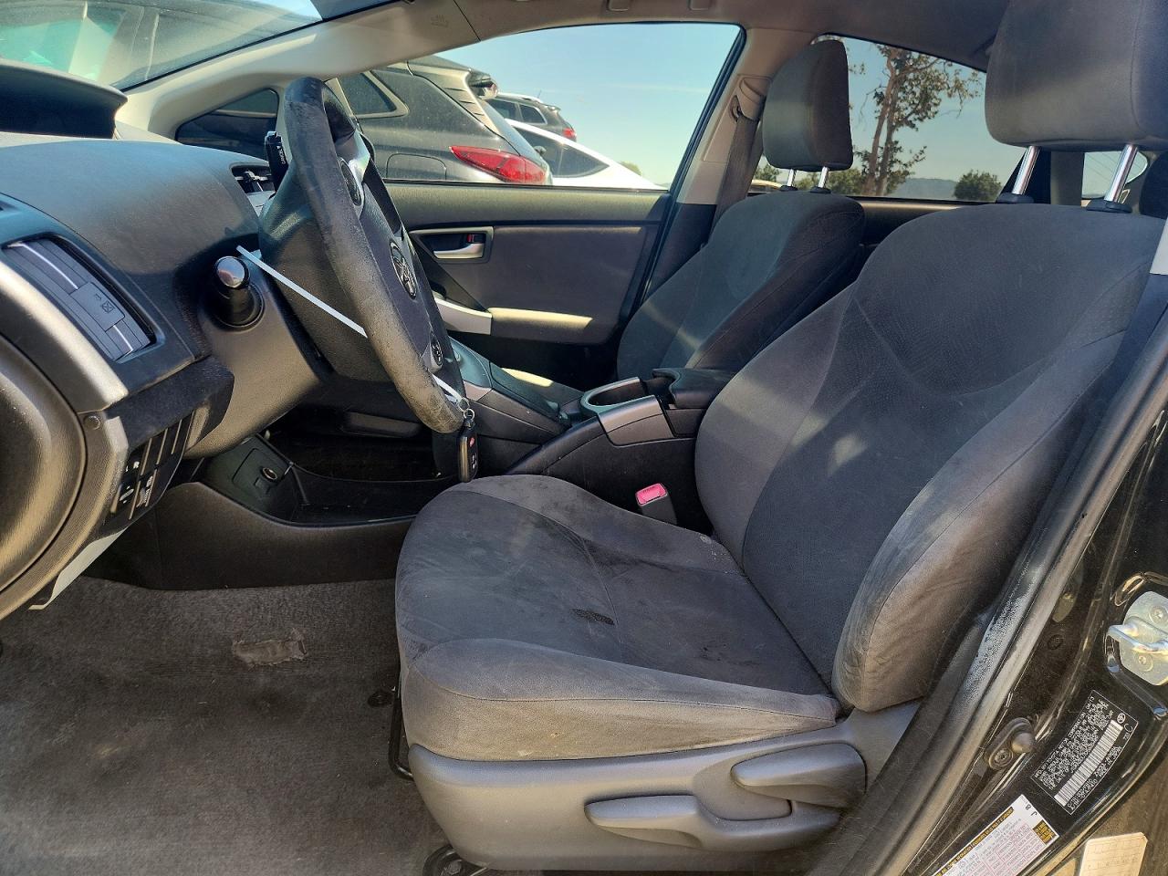 2013 Toyota Prius Two Black vin: JTDKN3DU7D5635489