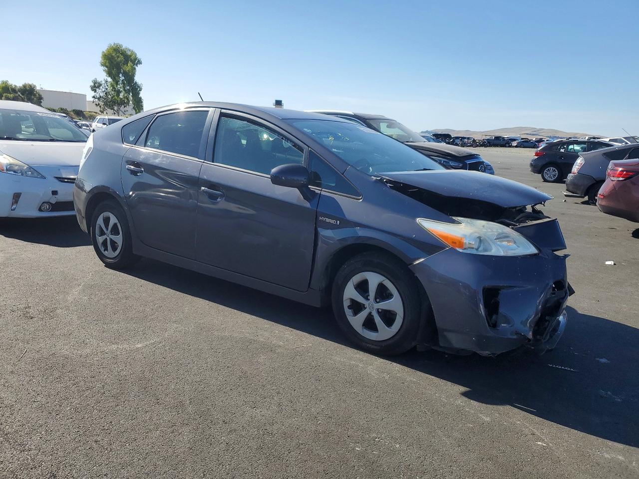 2013 Toyota Prius Four Charcoal vin: JTDKN3DU7D5644239