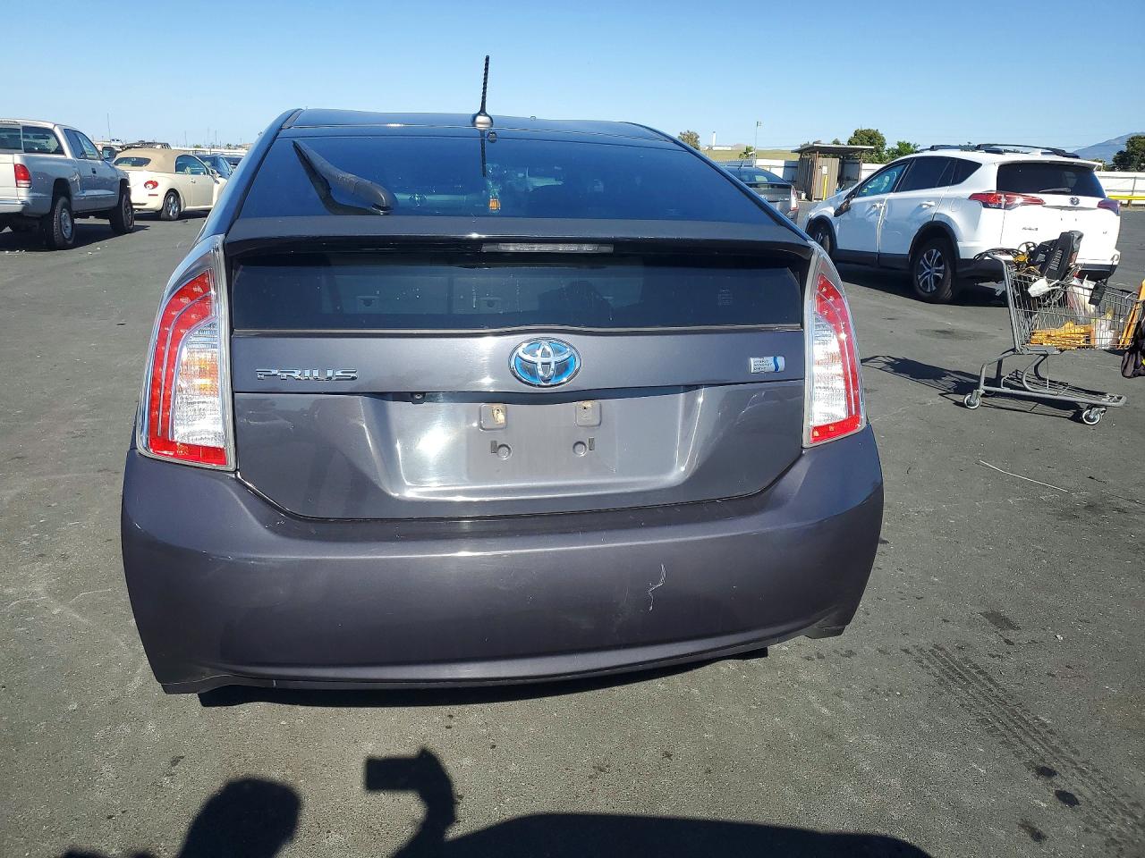 2013 Toyota Prius Four Charcoal vin: JTDKN3DU7D5644239