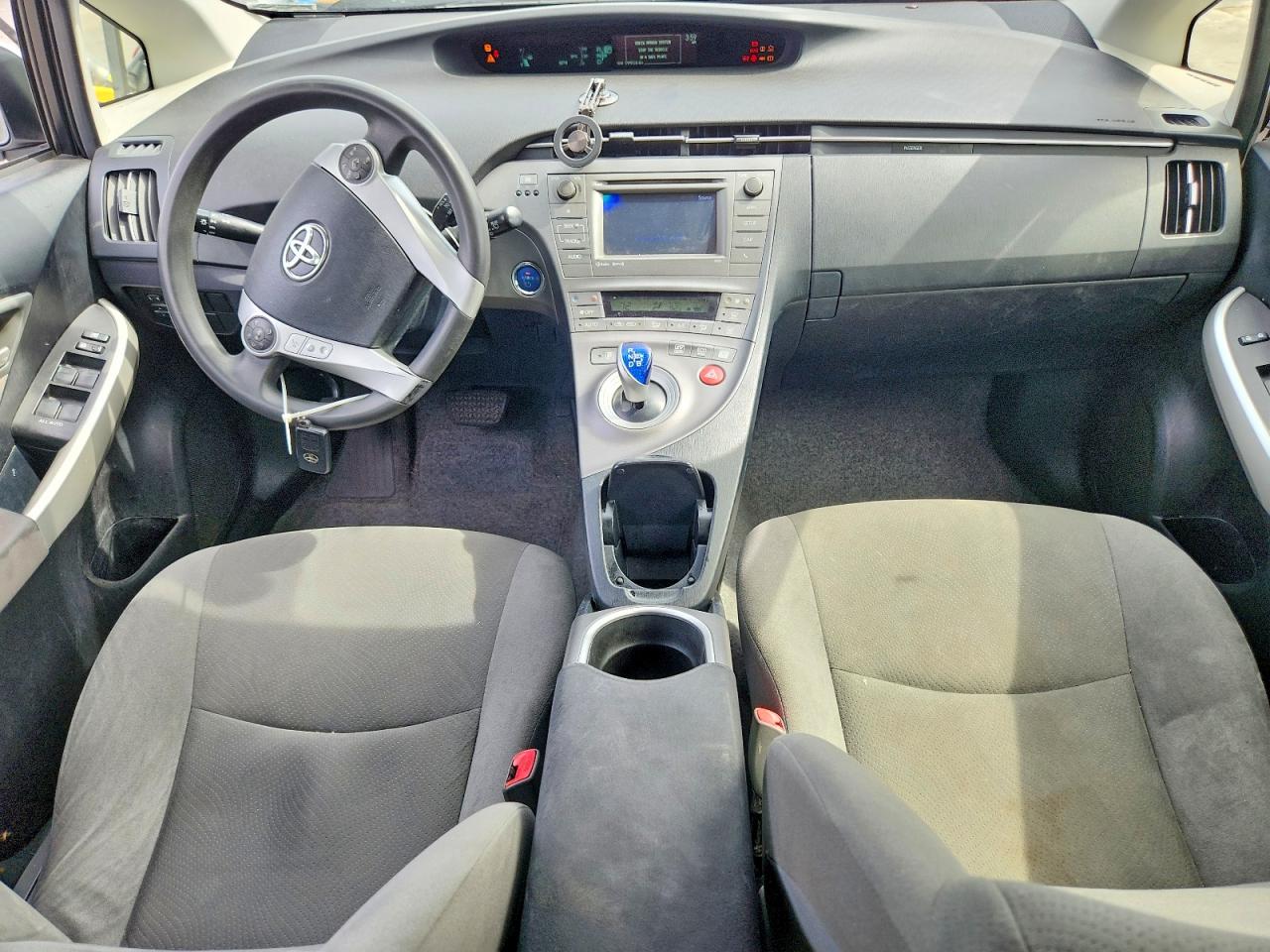 2013 Toyota Prius Three White vin: JTDKN3DU7D5684983