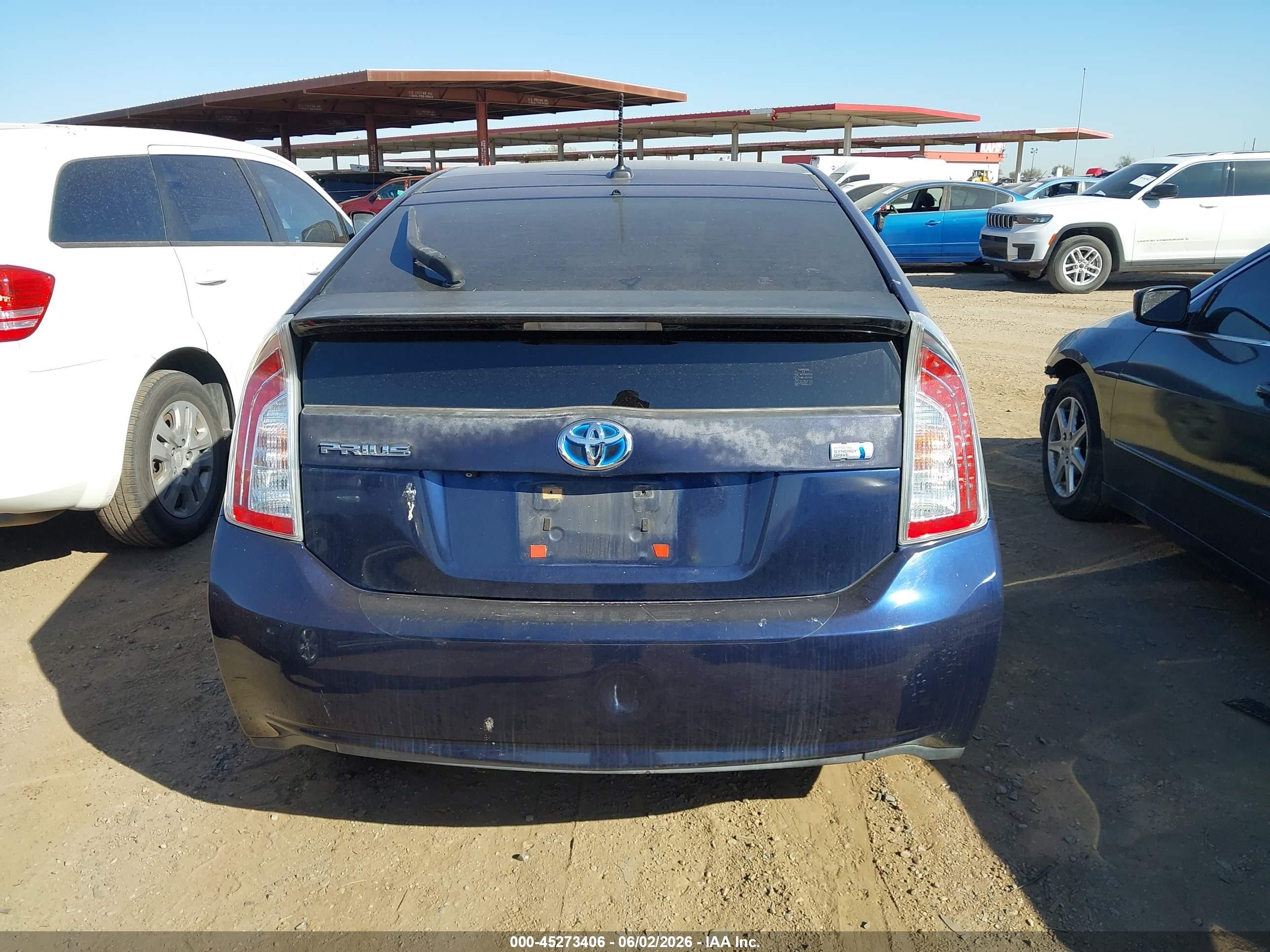 2014 Toyota Prius Four Blue vin: JTDKN3DU7E1765068