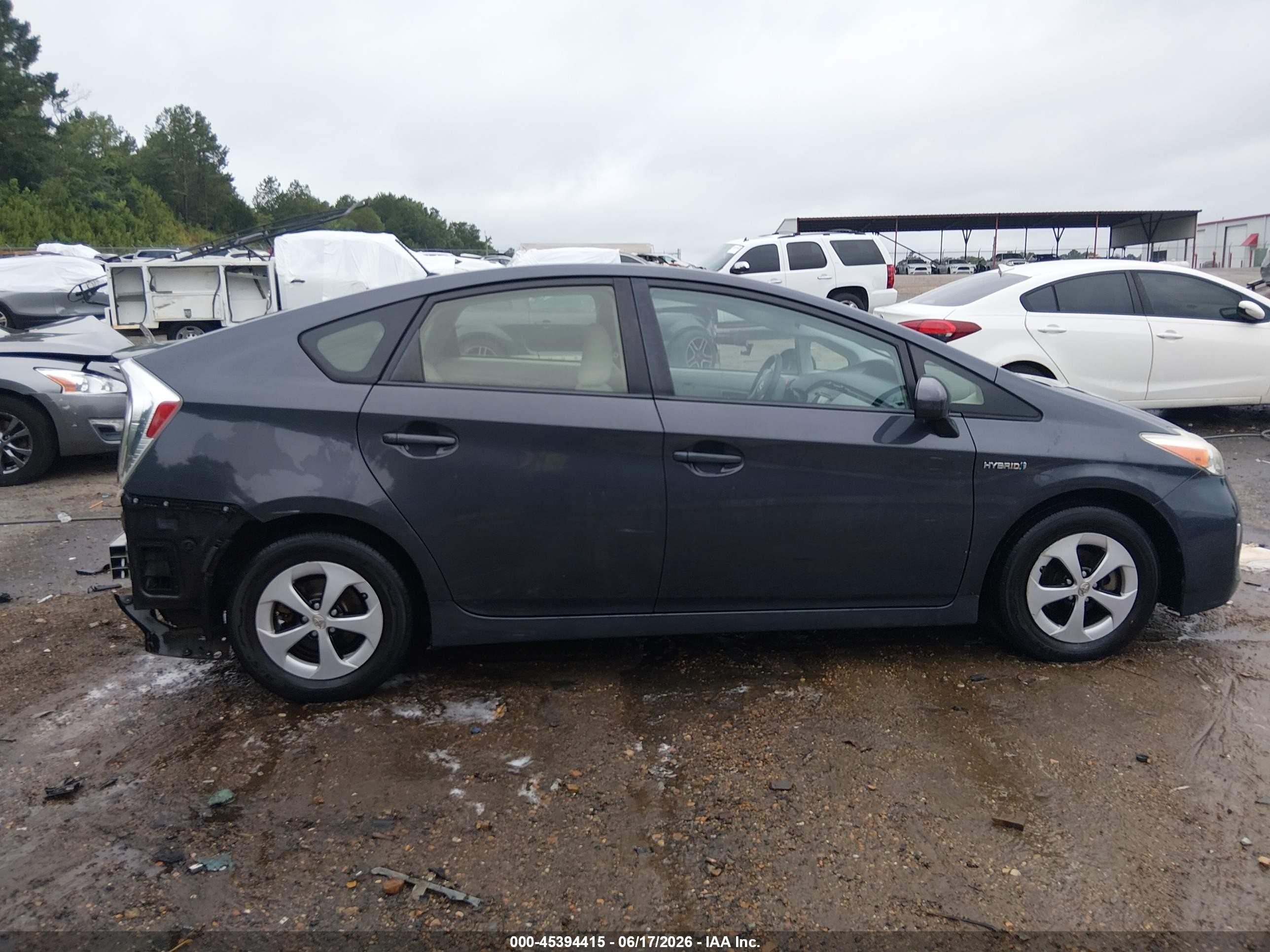 2014 Toyota Prius Two Black vin: JTDKN3DU7E1780184