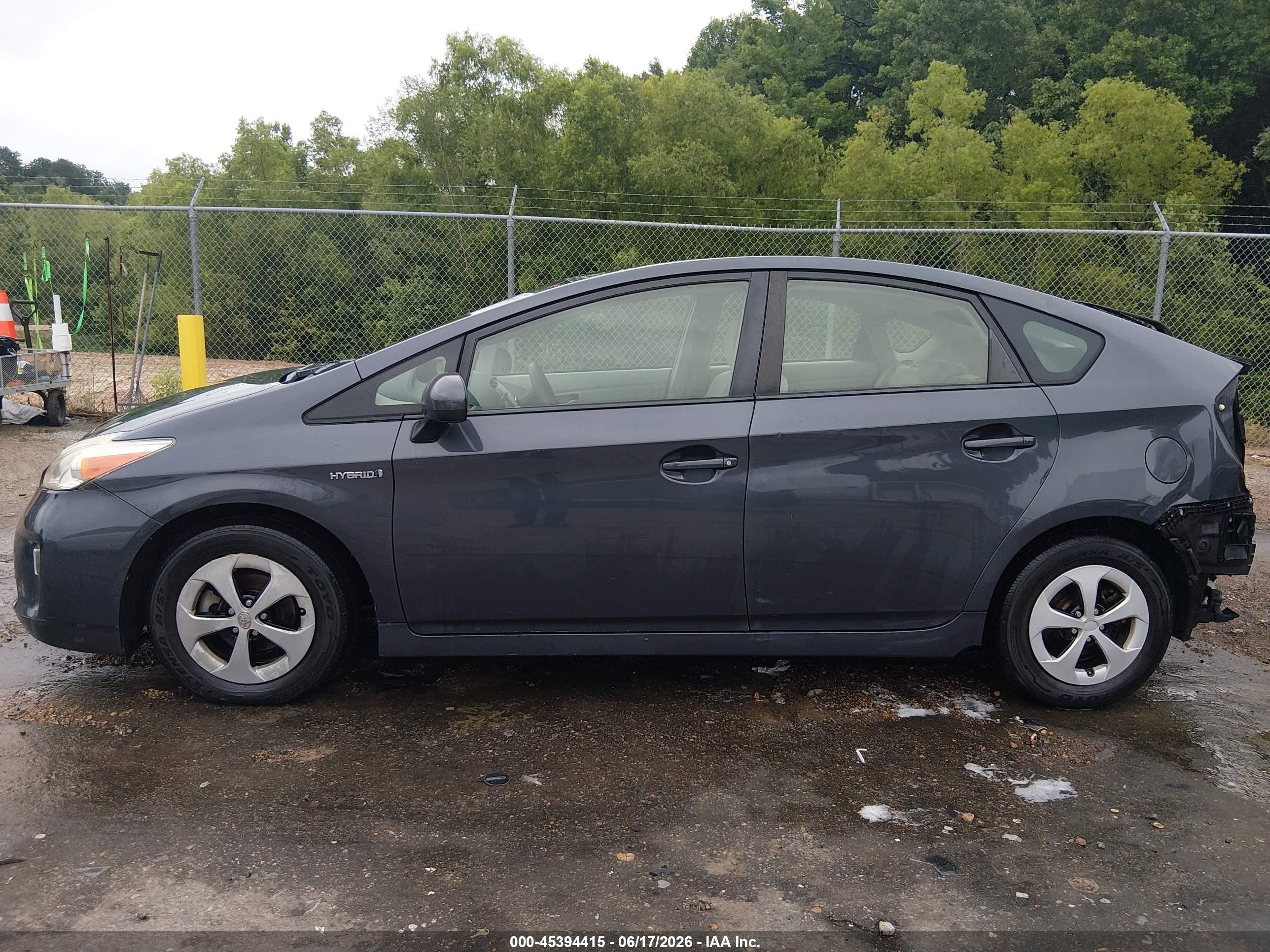 2014 Toyota Prius Two Black vin: JTDKN3DU7E1780184