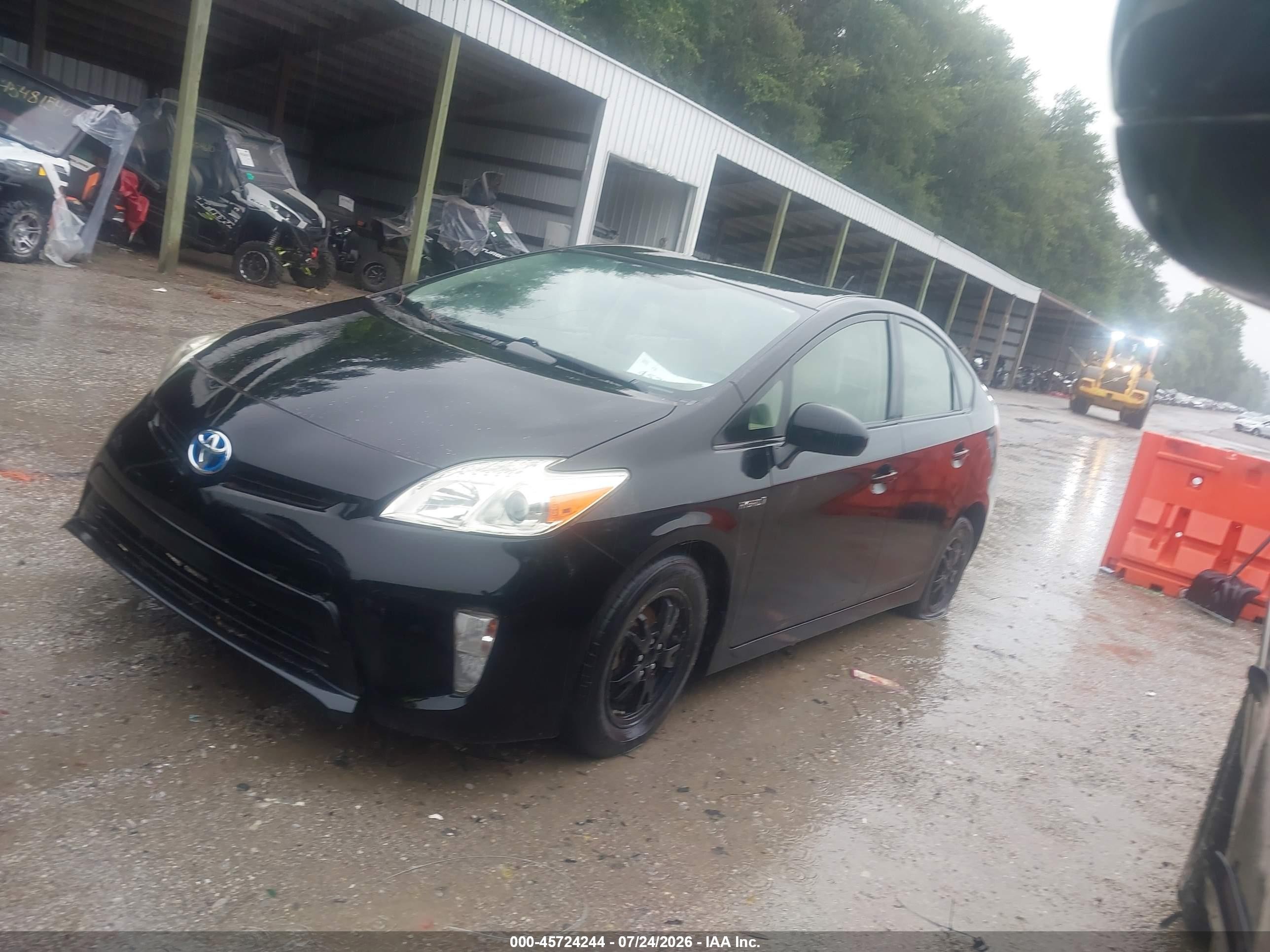 2015 Toyota Prius Two Черный vin: JTDKN3DU7F0396185