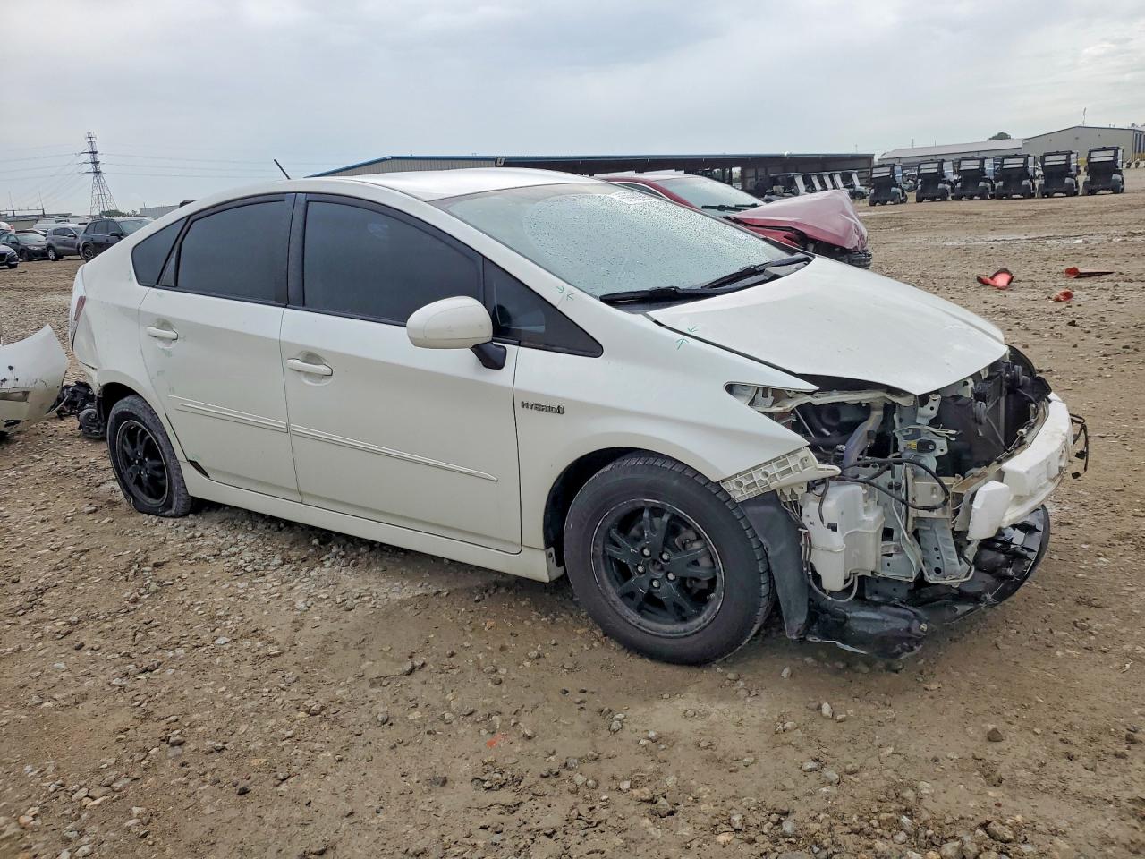 2015 Toyota Prius Four White vin: JTDKN3DU7F0405113
