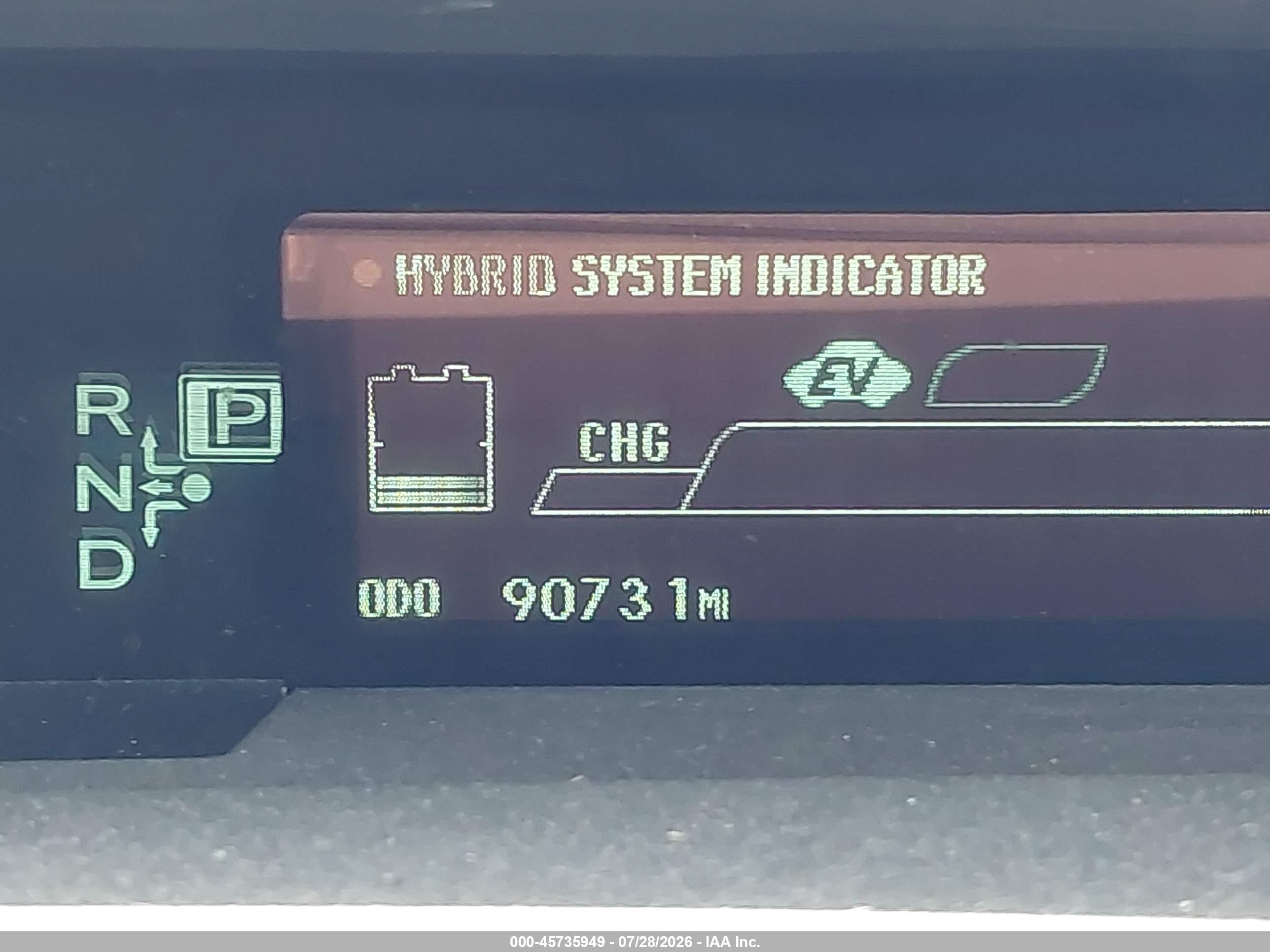 2015 Toyota Prius Three Красный vin: JTDKN3DU7F0430352