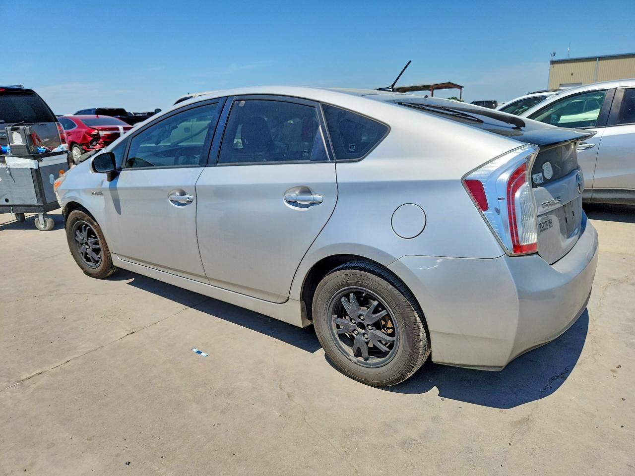 2015 Toyota Prius Three Gray vin: JTDKN3DU7F0475016