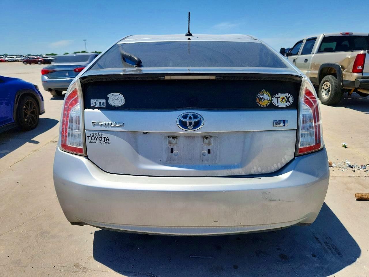 2015 Toyota Prius Three Gray vin: JTDKN3DU7F0475016