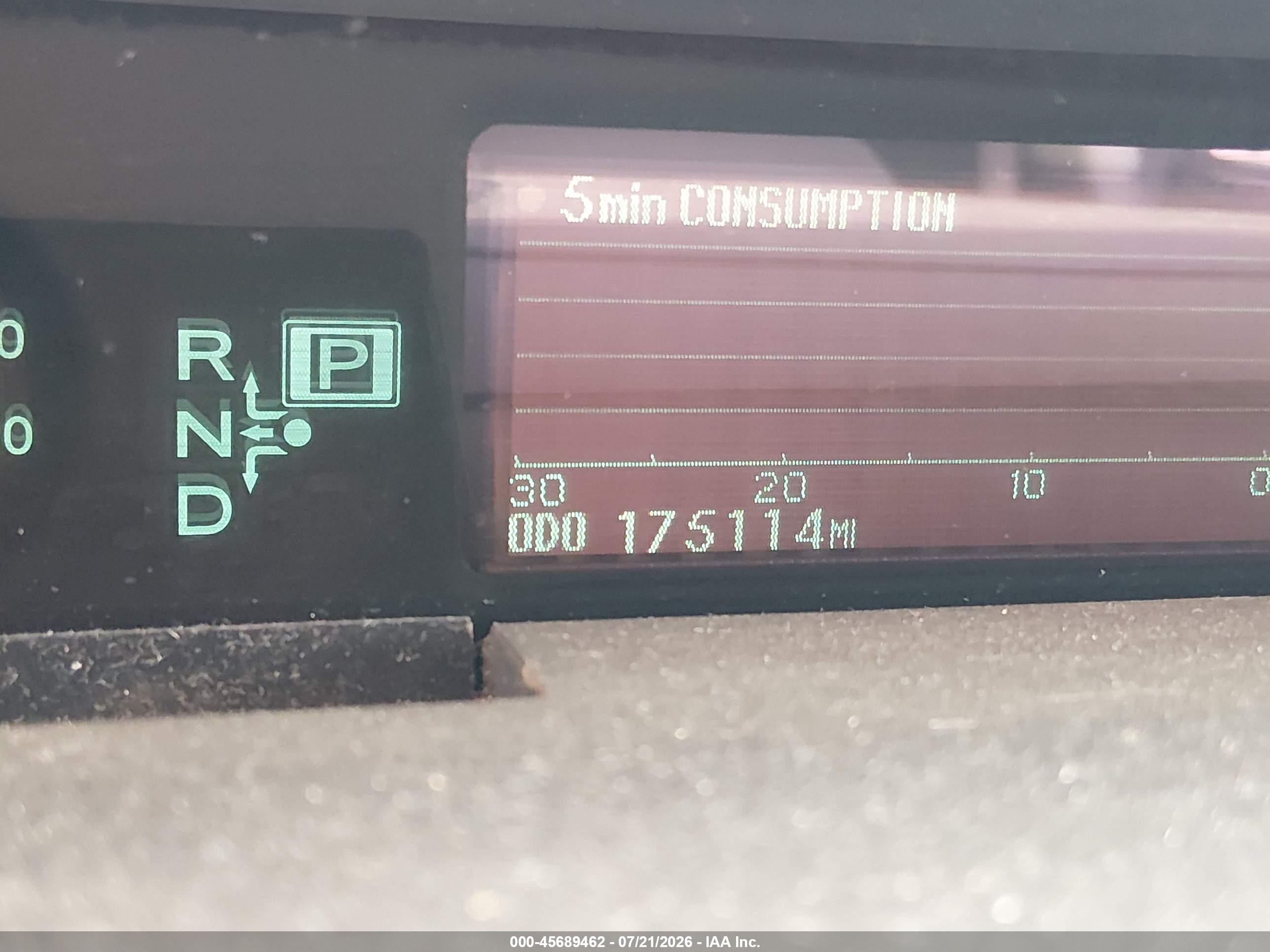 2015 Toyota Prius Two Red vin: JTDKN3DU7F1886197