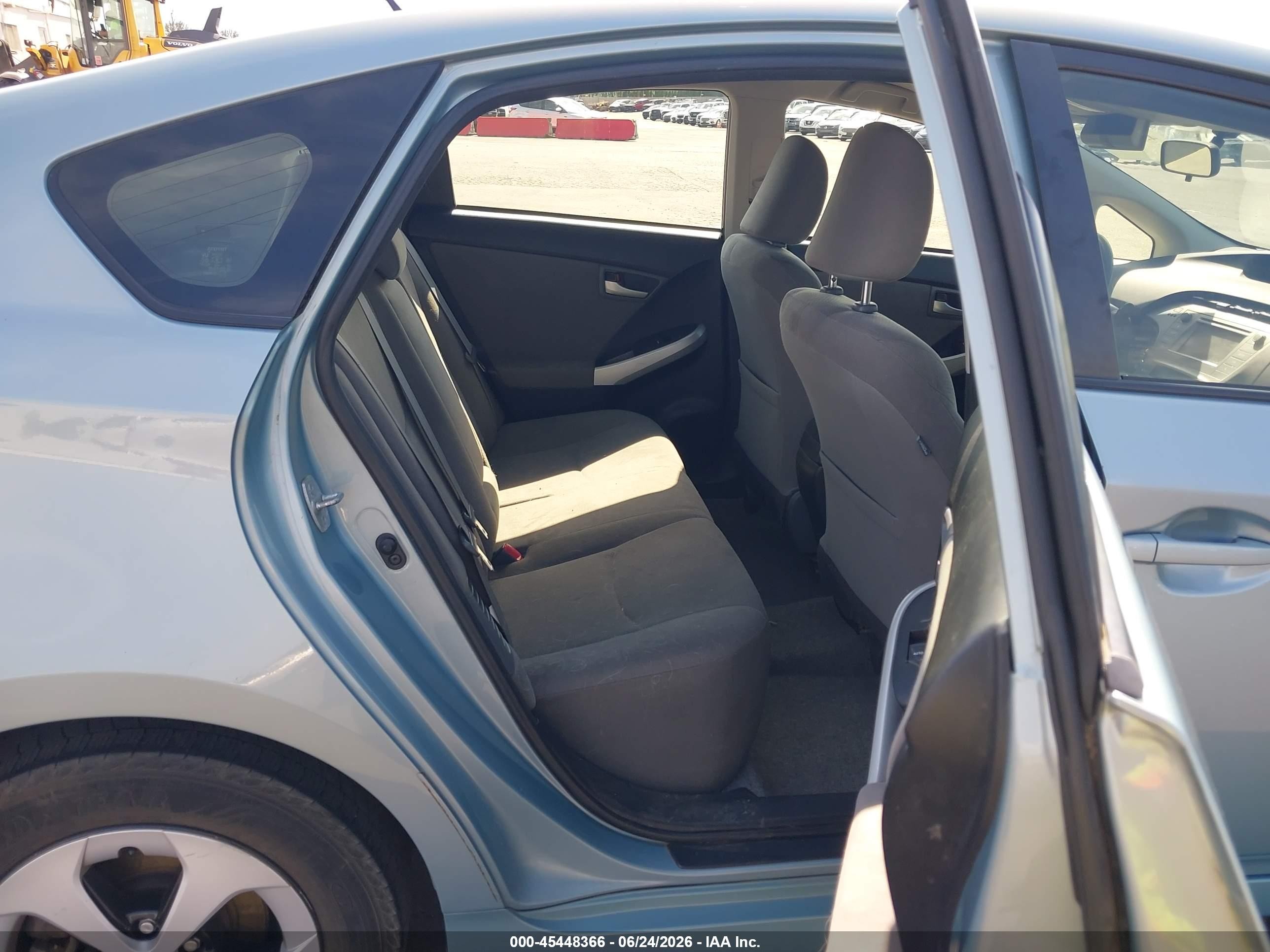 2015 Toyota Prius Three Turquoise vin: JTDKN3DU7F1892520