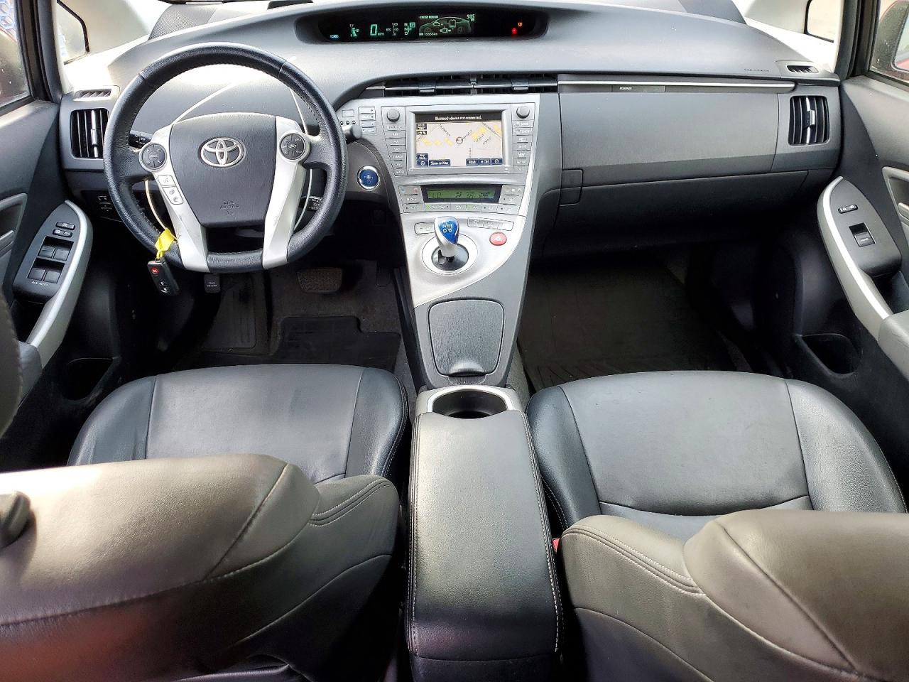 2015 Toyota Prius Four Red vin: JTDKN3DU7F1912992
