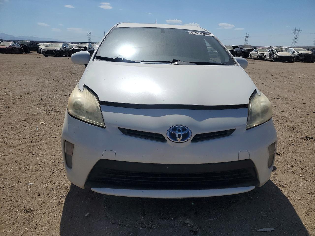 2015 Toyota Prius Four White vin: JTDKN3DU7F1913785