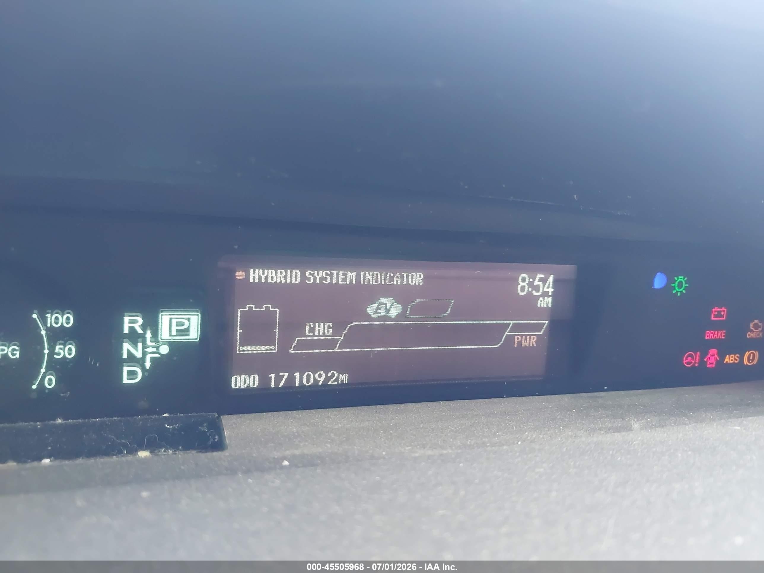 2015 Toyota Prius Two Blue vin: JTDKN3DU7F1944342
