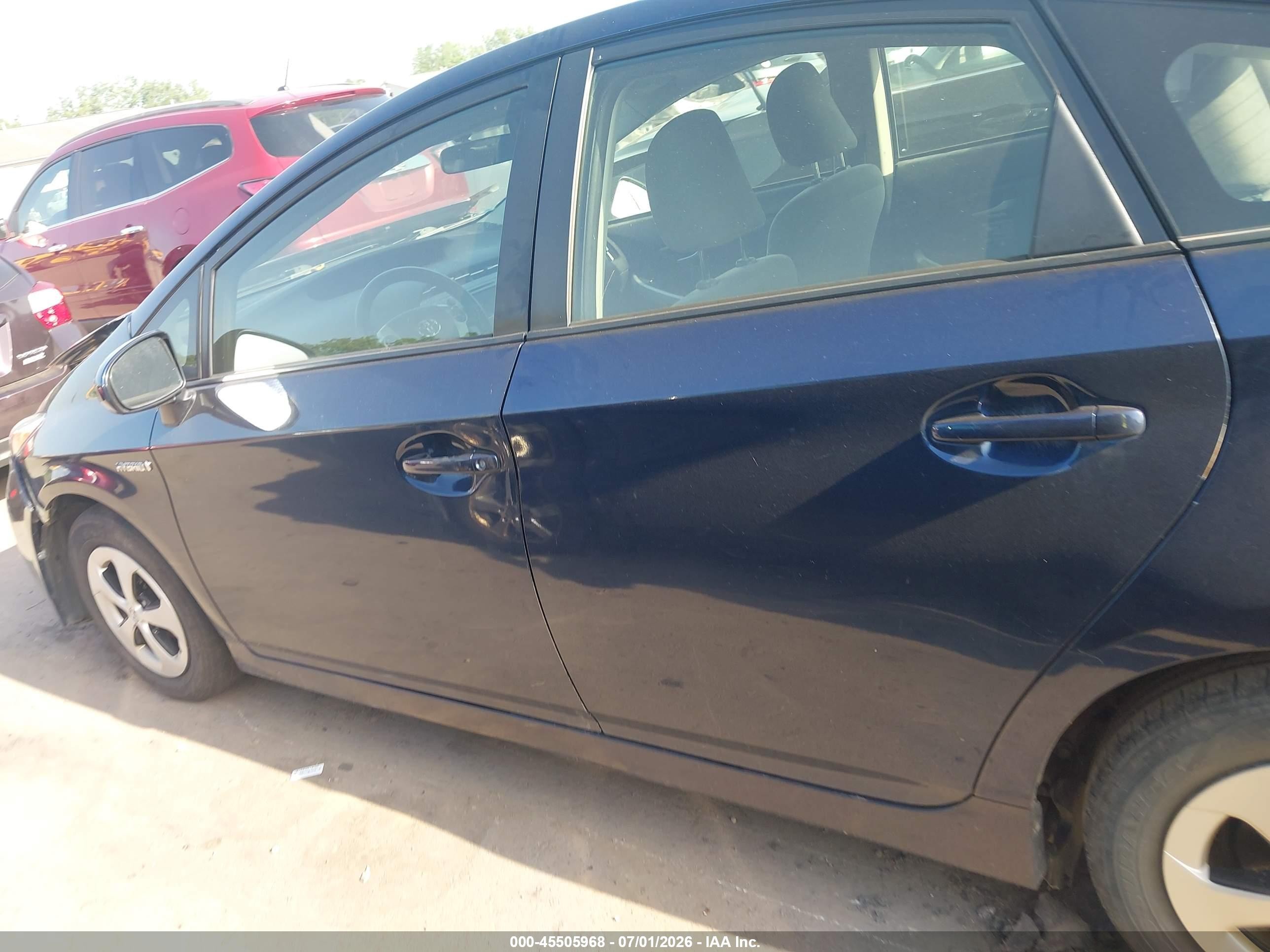 2015 Toyota Prius Two Blue vin: JTDKN3DU7F1944342