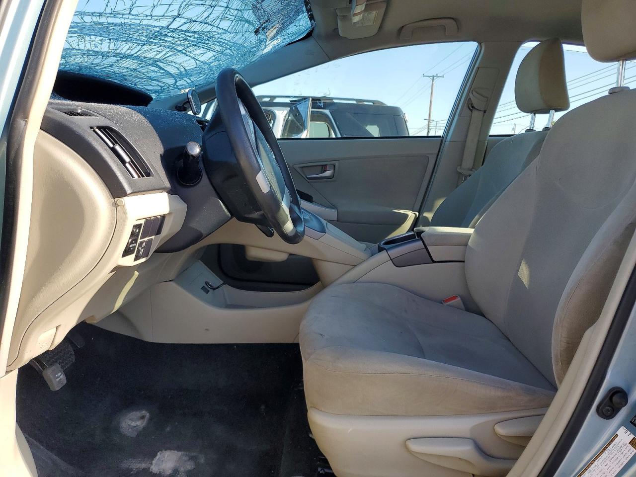 2015 Toyota Prius Three Бирюзовый vin: JTDKN3DU7F1976532