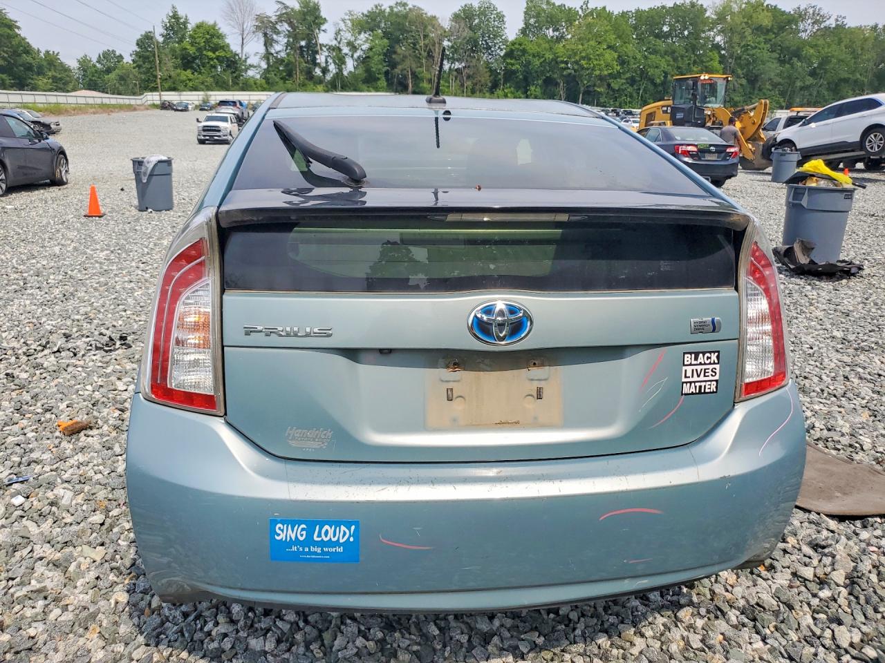 2015 Toyota Prius Three Blue vin: JTDKN3DU7F1987112