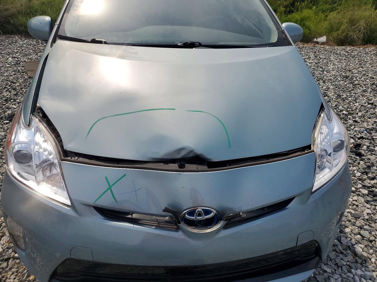 2015 Toyota Prius Three Blue vin: JTDKN3DU7F1987112