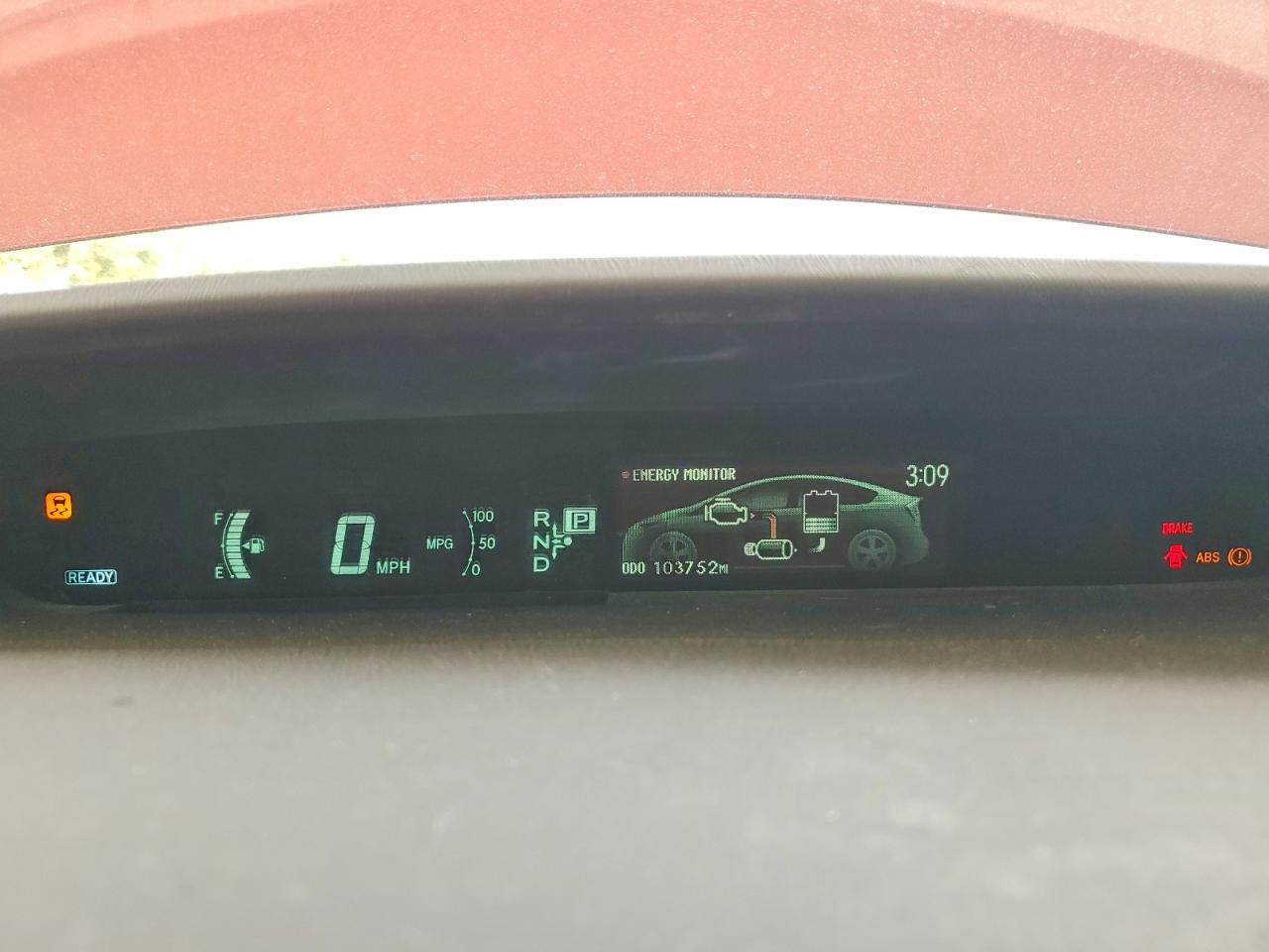 2015 Toyota Prius Two Red vin: JTDKN3DU7F1995985