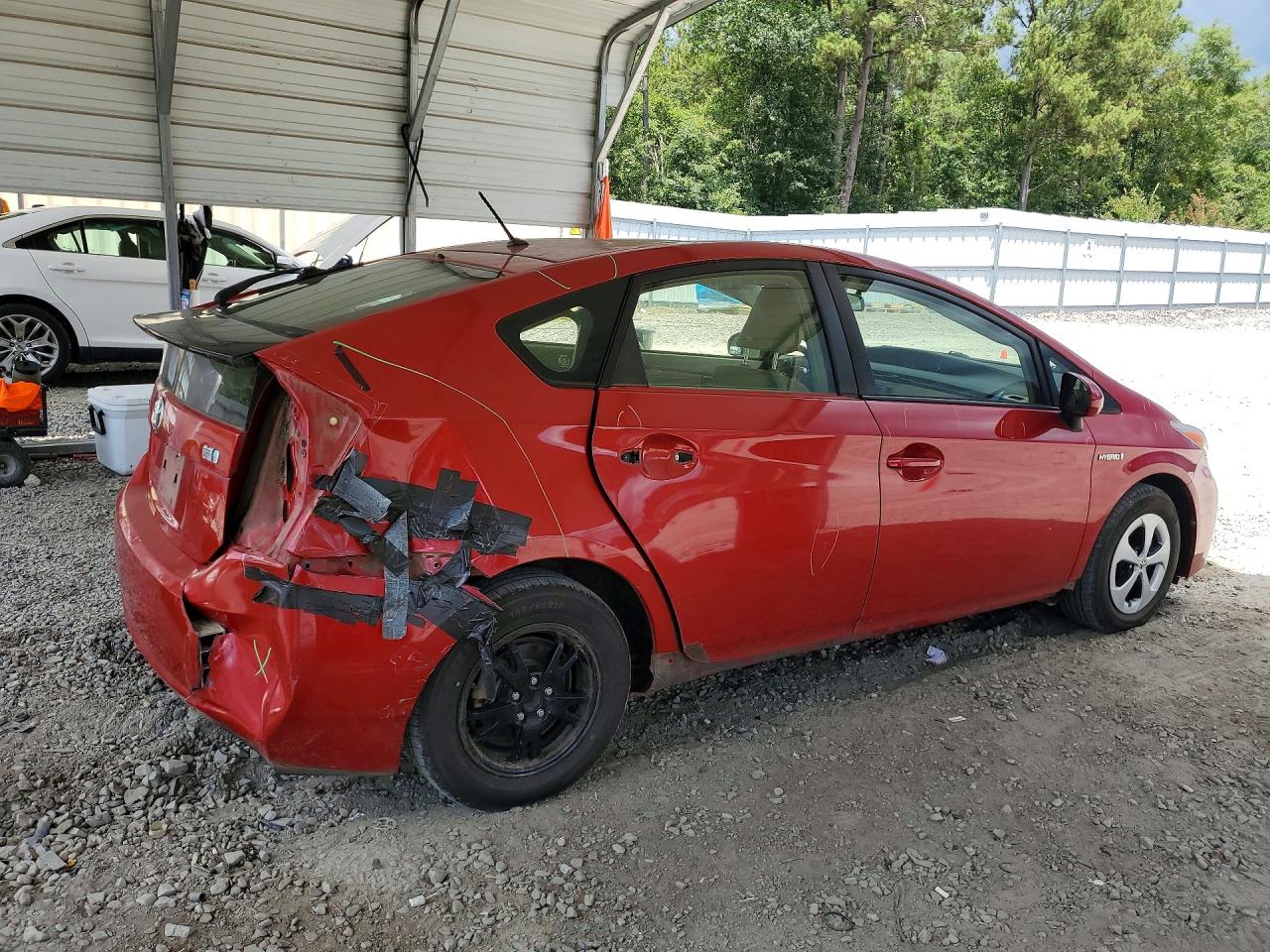 2015 Toyota Prius Two Red vin: JTDKN3DU7F1995985
