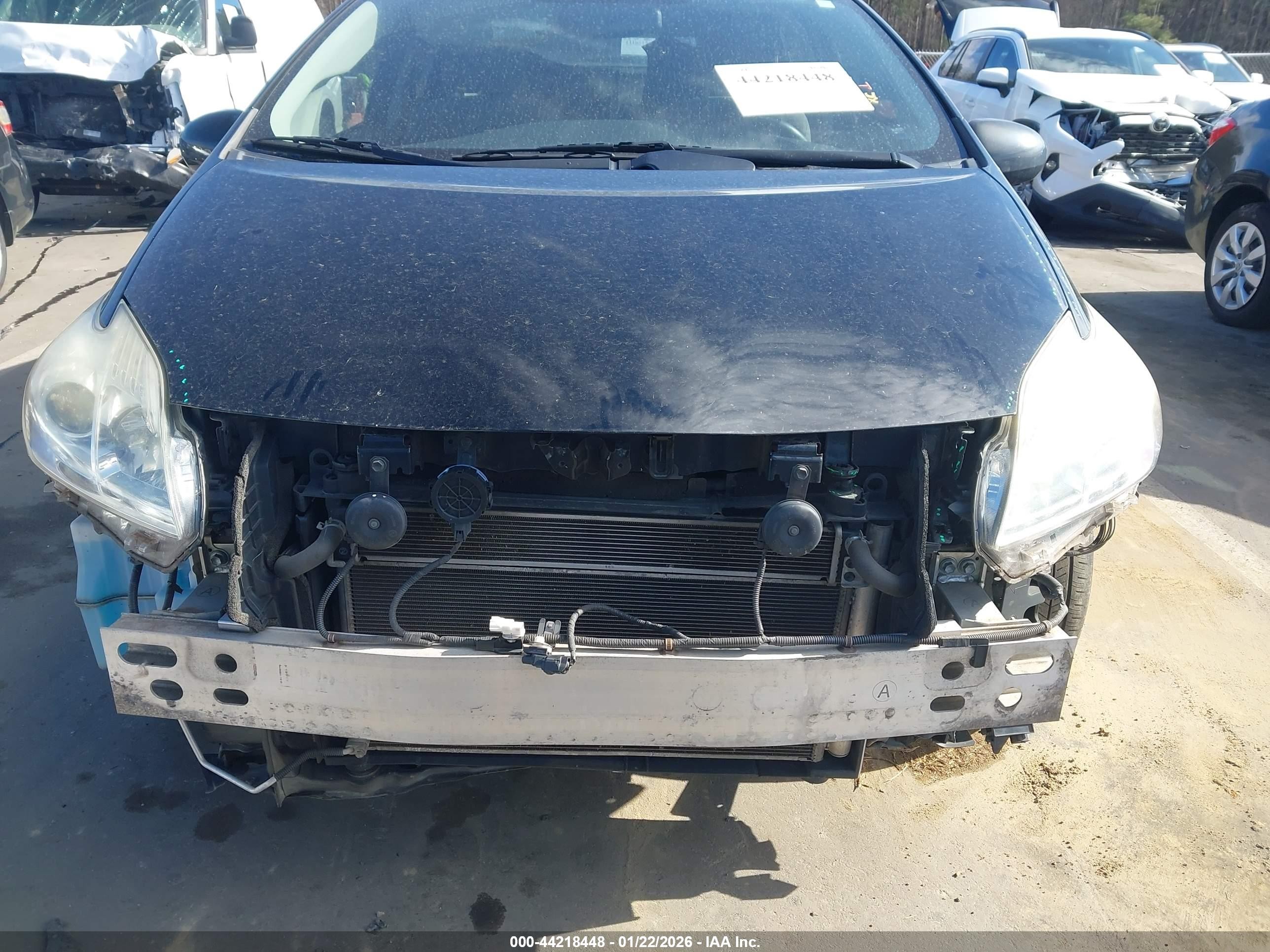 2015 Toyota Prius Two Black vin: JTDKN3DU7F2003404