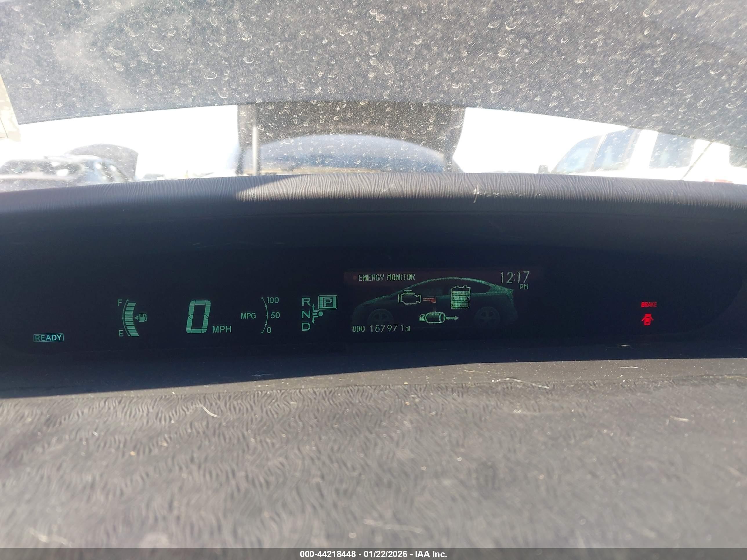 2015 Toyota Prius Two Black vin: JTDKN3DU7F2003404