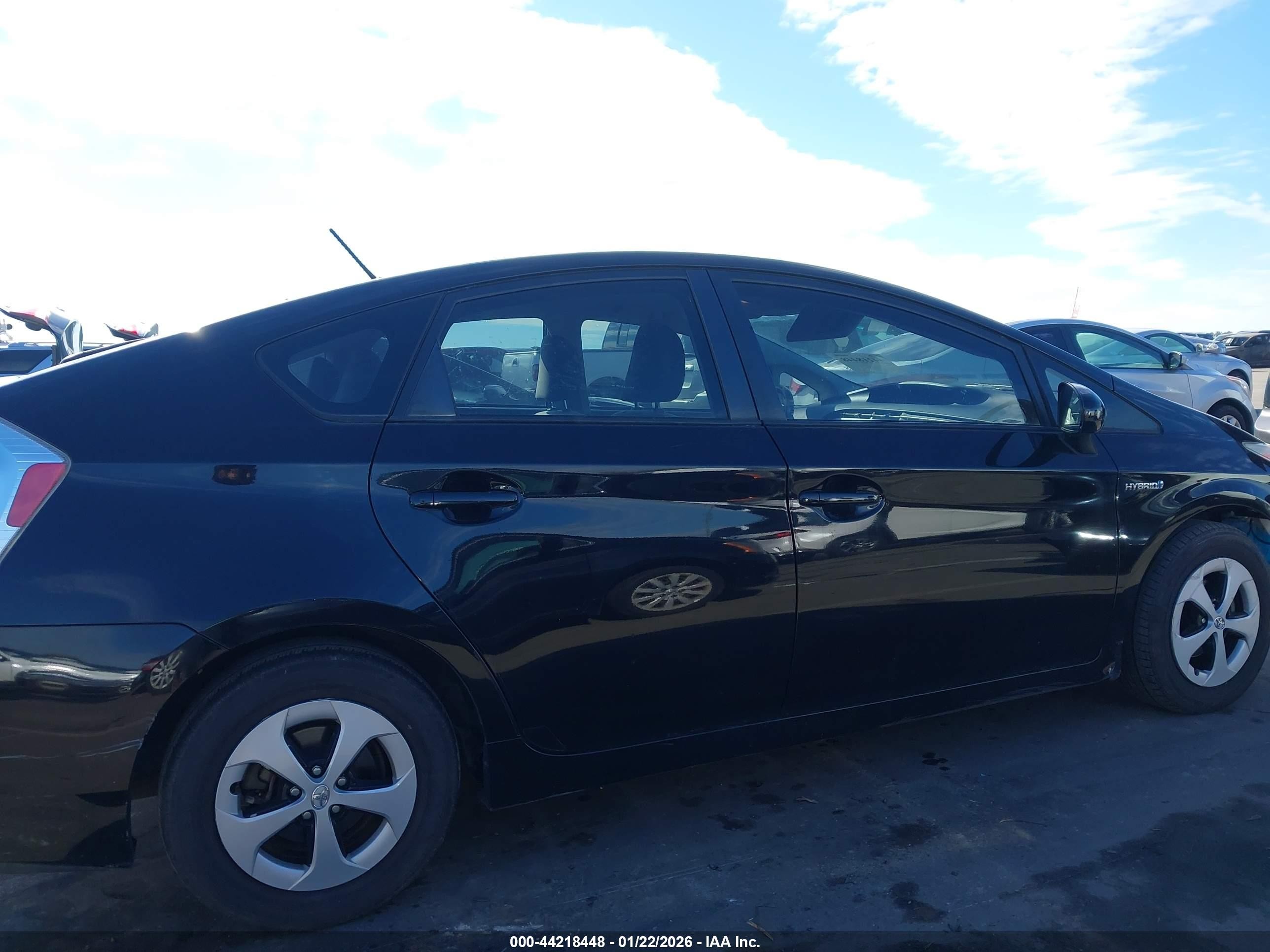 2015 Toyota Prius Two Black vin: JTDKN3DU7F2003404