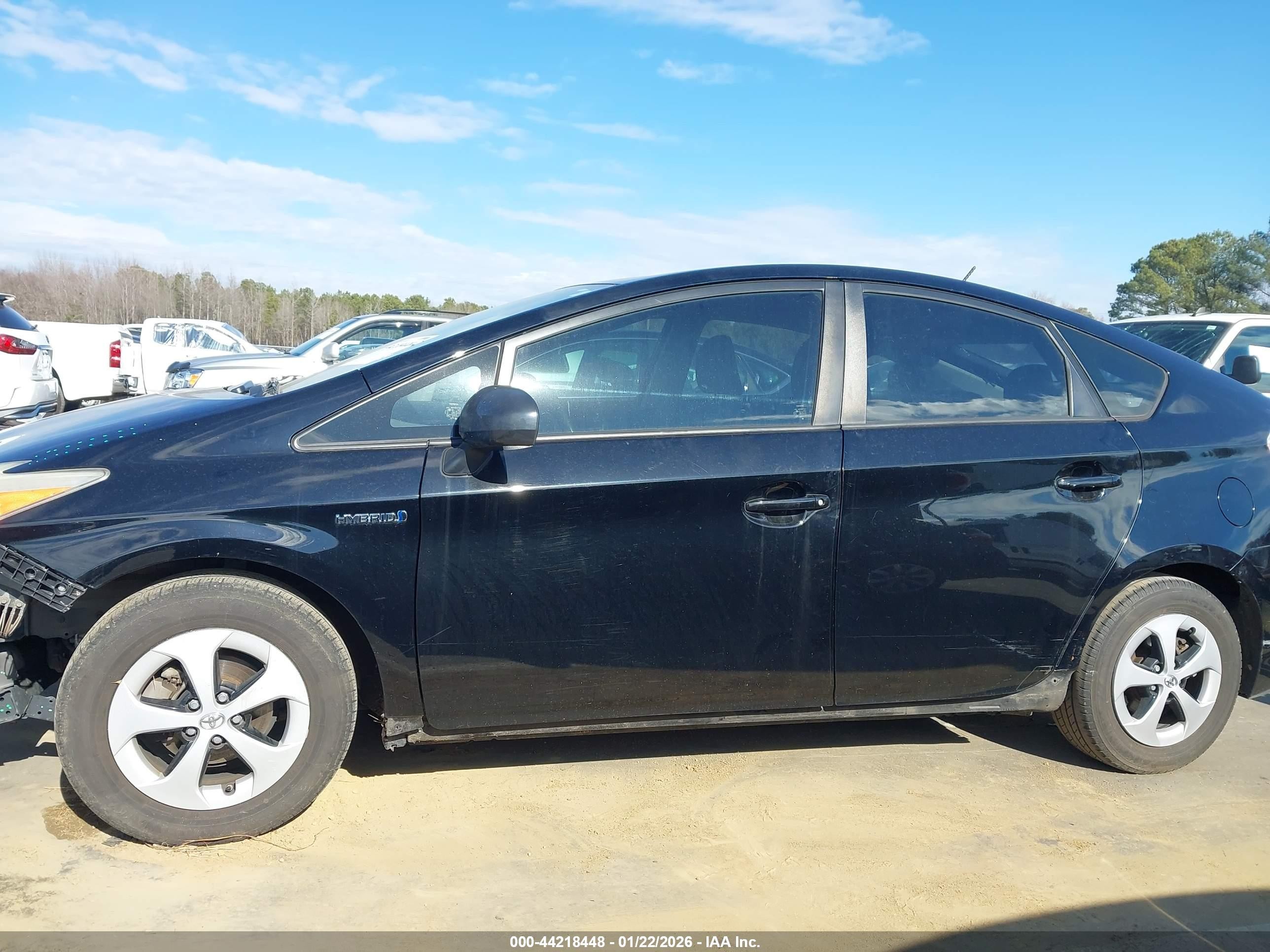 2015 Toyota Prius Two Black vin: JTDKN3DU7F2003404