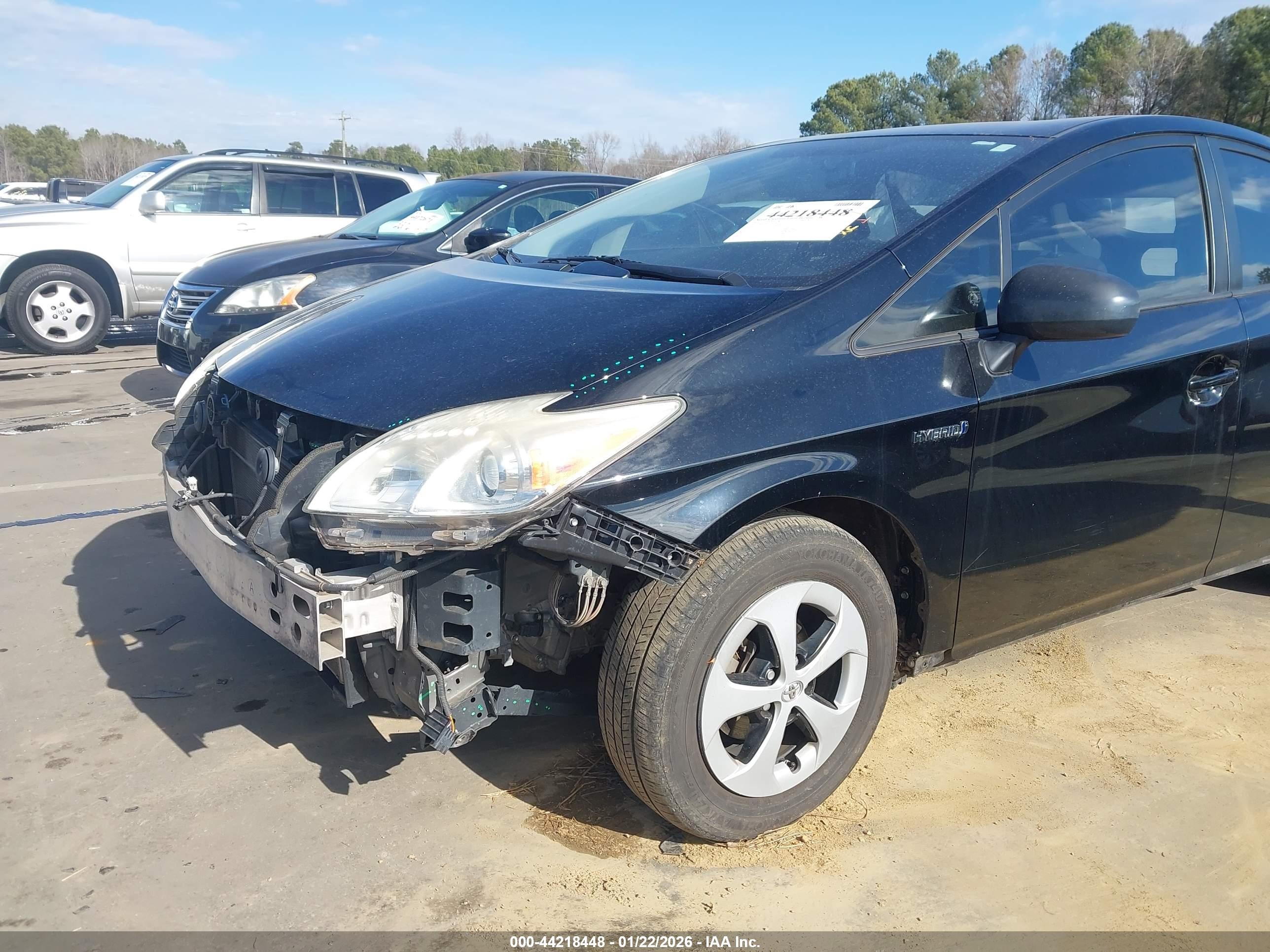 2015 Toyota Prius Two Black vin: JTDKN3DU7F2003404