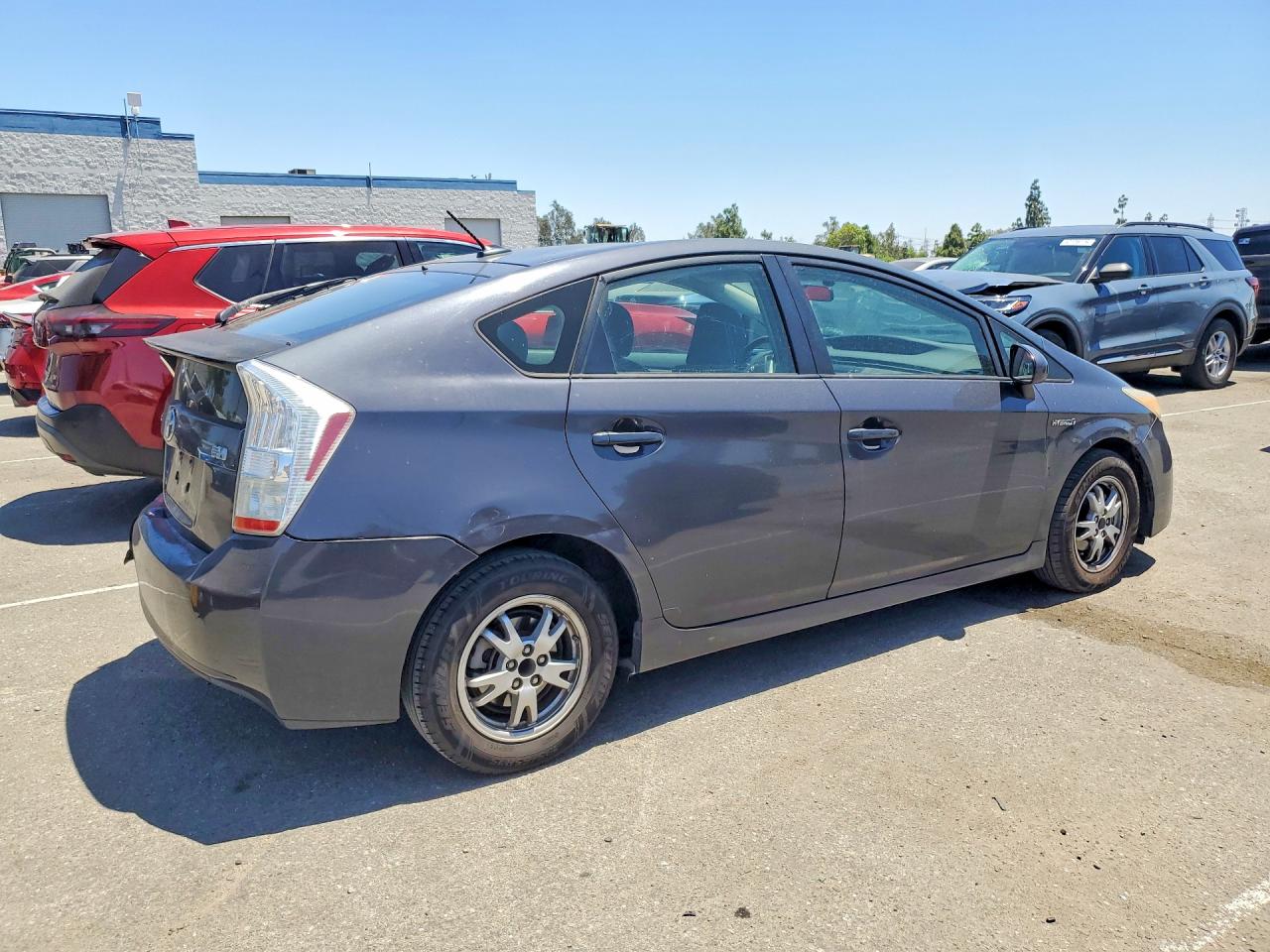 2010 Toyota Prius Ii Серый vin: JTDKN3DU8A0060909