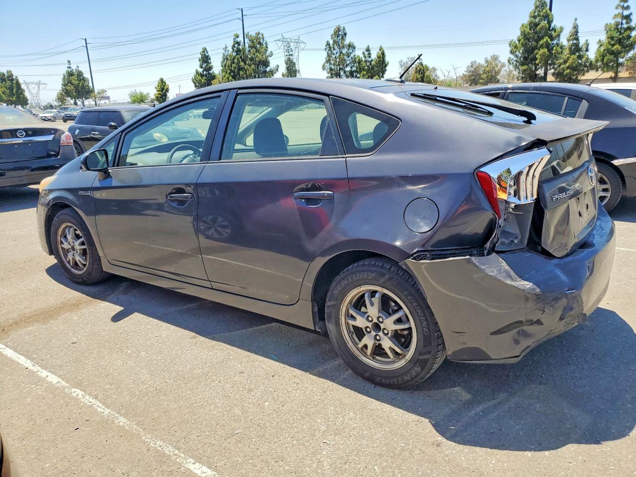 2010 Toyota Prius Ii Серый vin: JTDKN3DU8A0060909